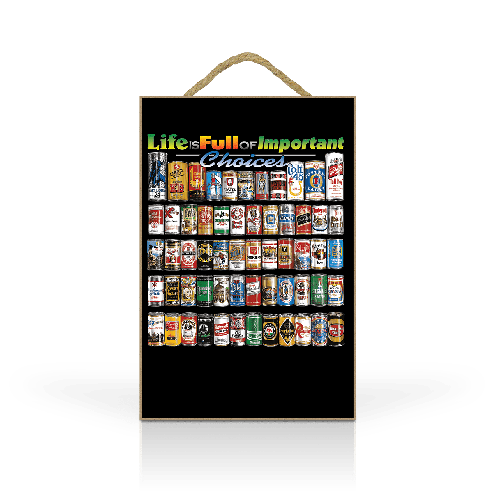 Choices Beer Cans
