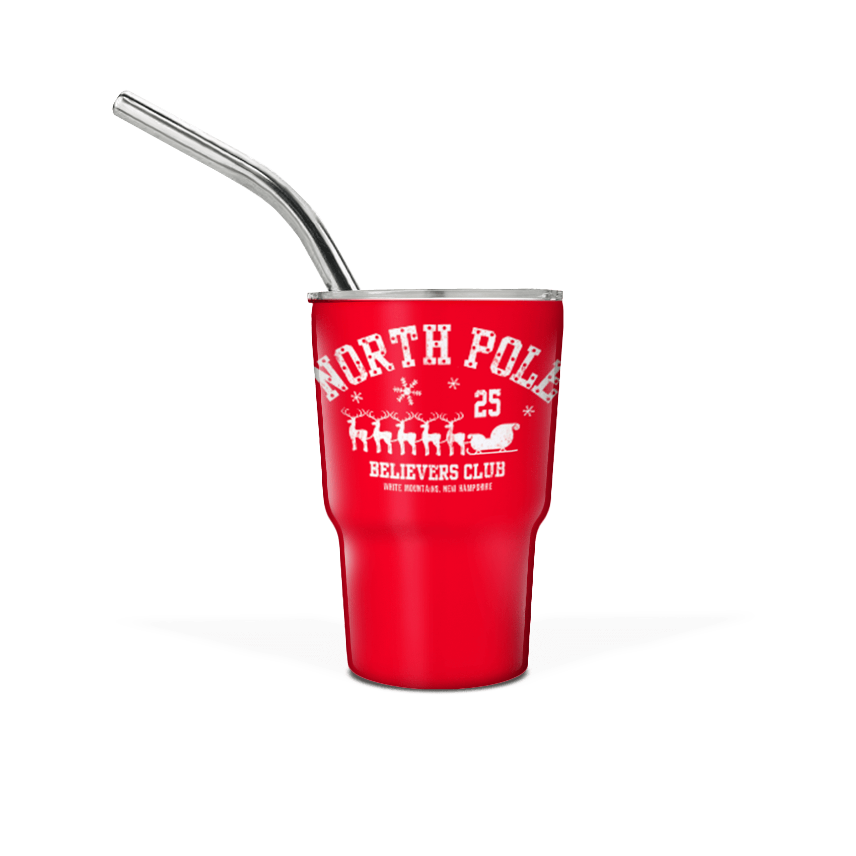 Mini 3 oz Tumbler with Straw