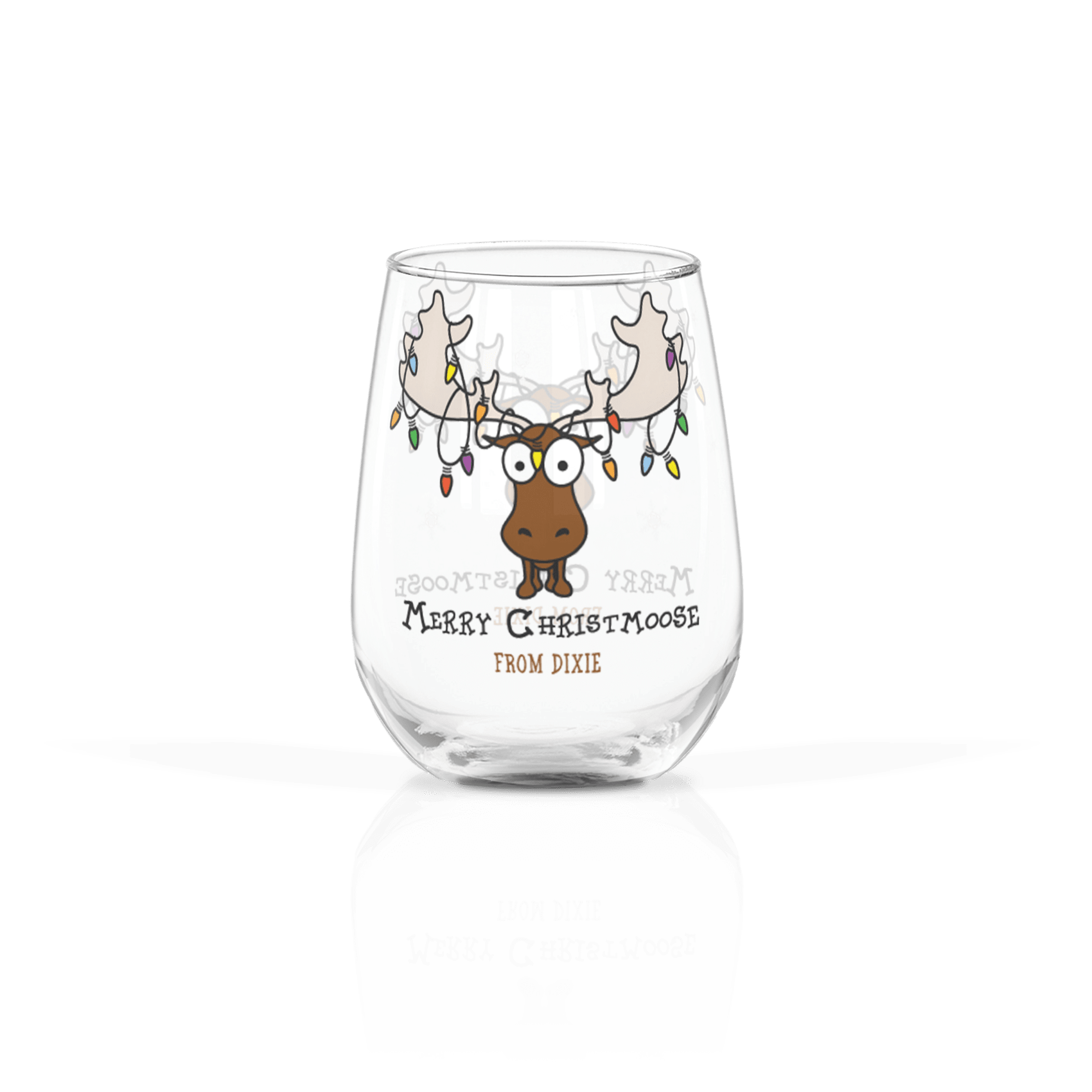 Clear 17oz Stemless Wine Glass