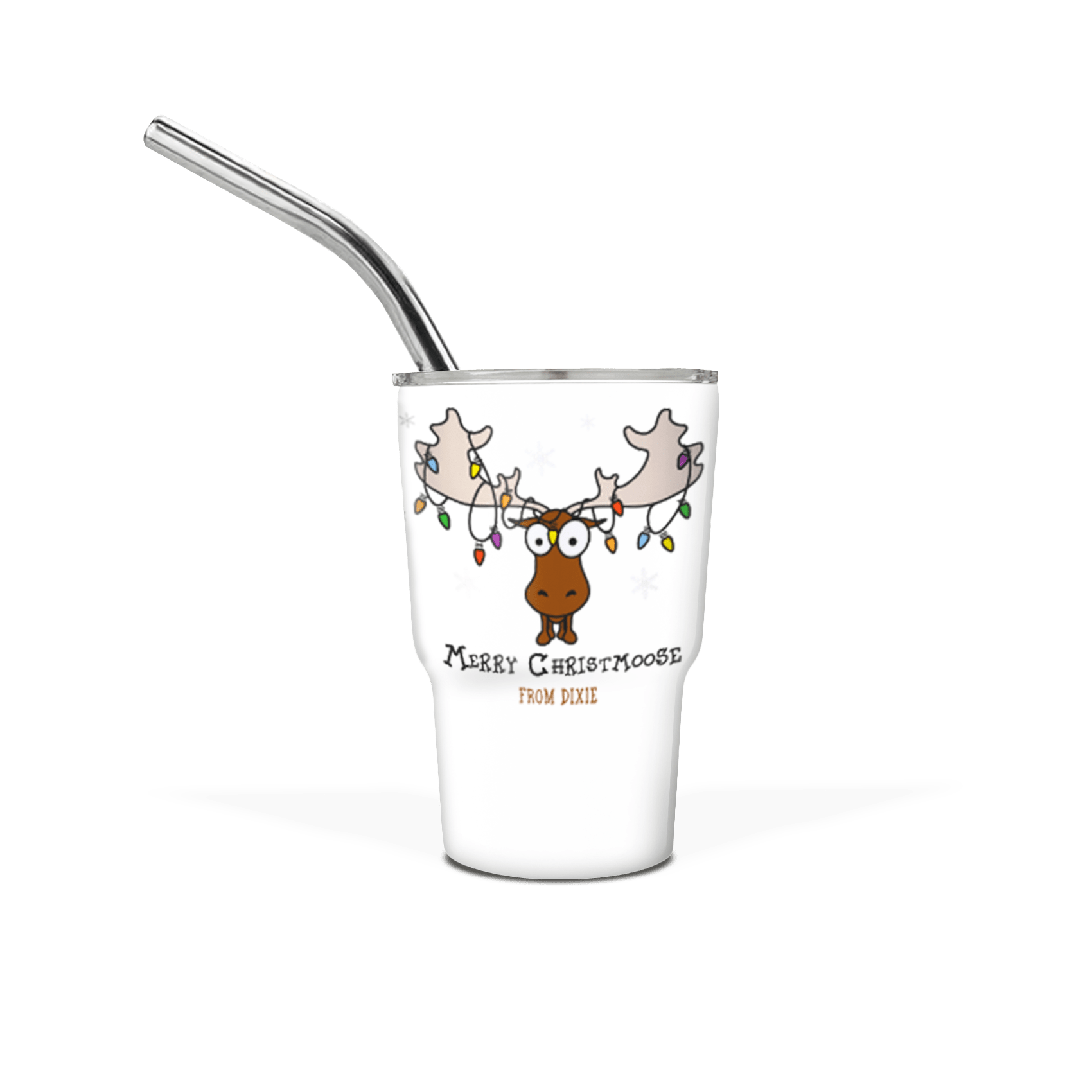 Mini 3 oz Tumbler with Straw