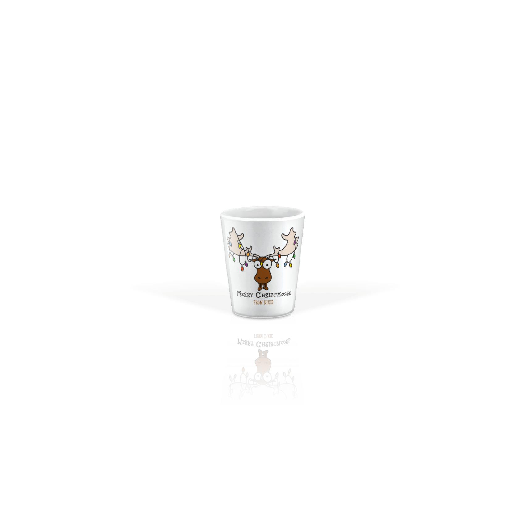 Ceramic Shot Glass 2oz White