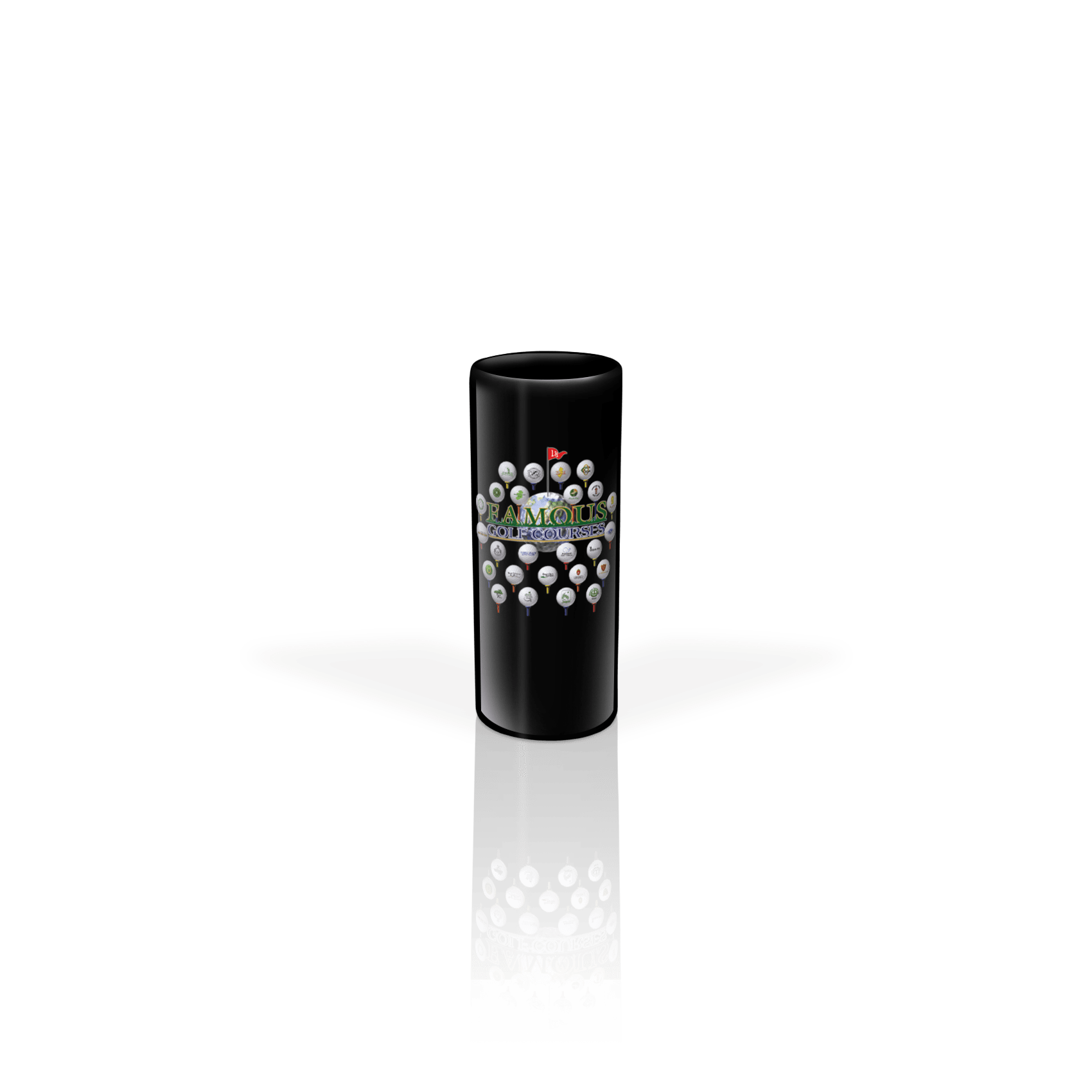 Ceramic Shooter 3oz Black