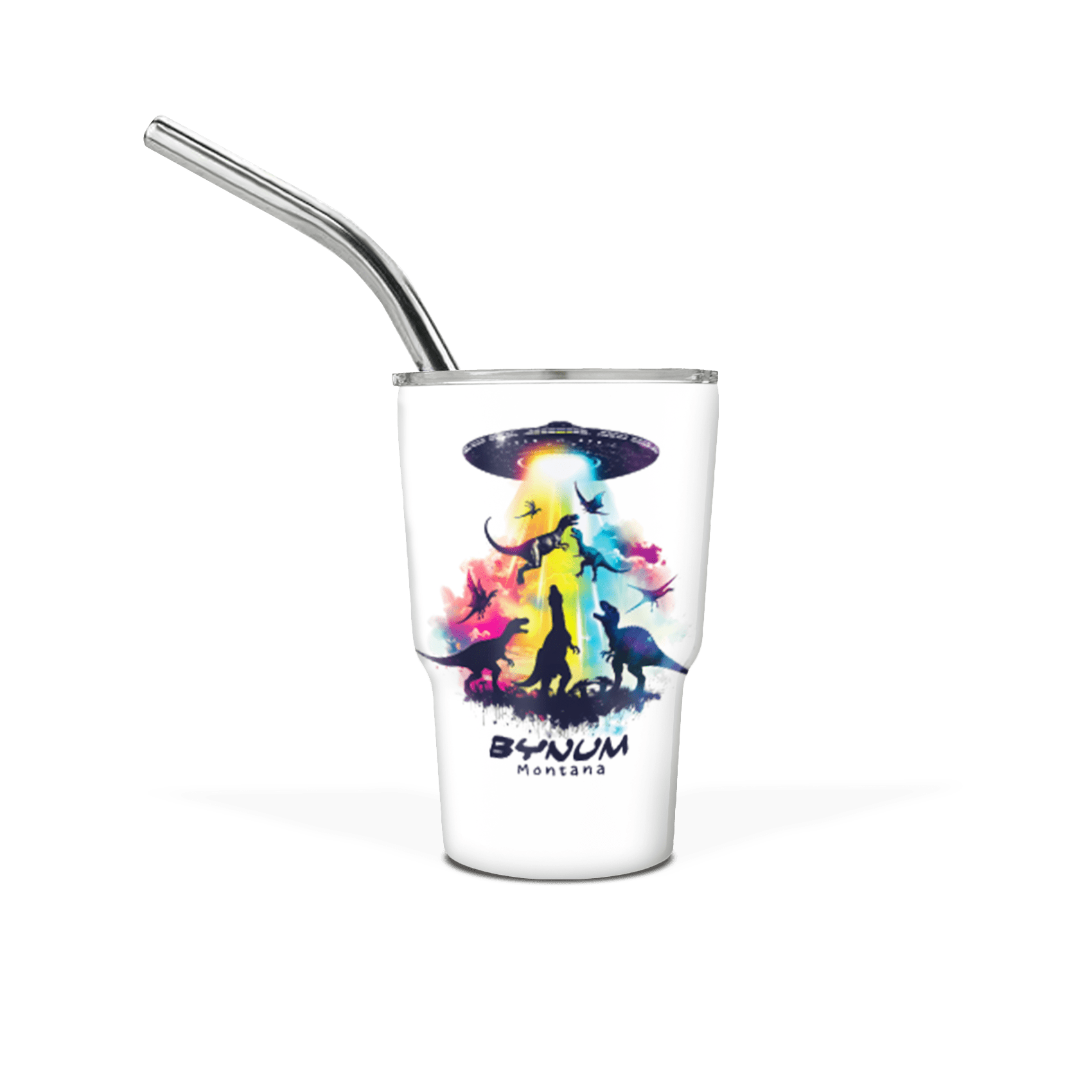 Mini 3 oz Tumbler with Straw
