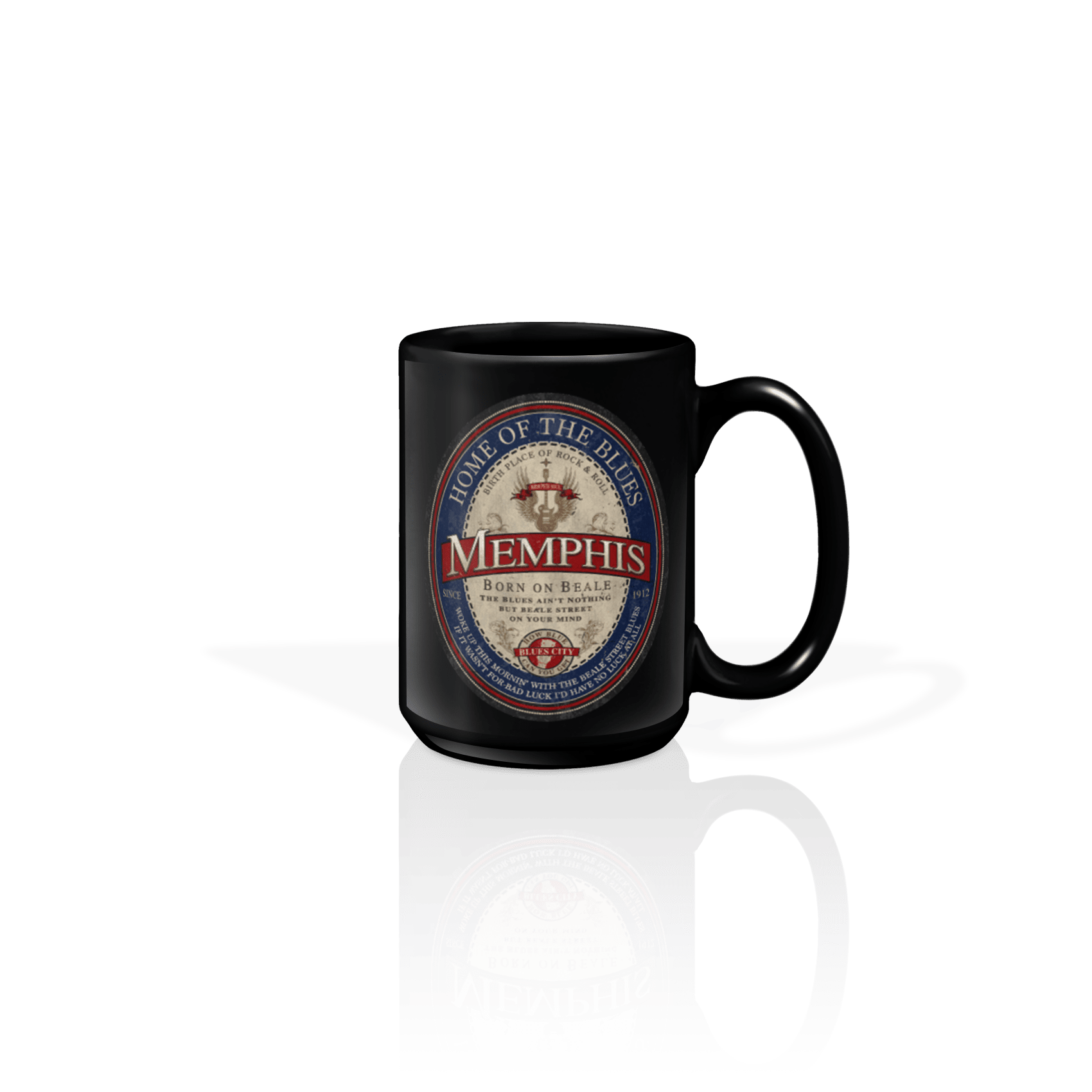 Ceramic 15oz Mug Black