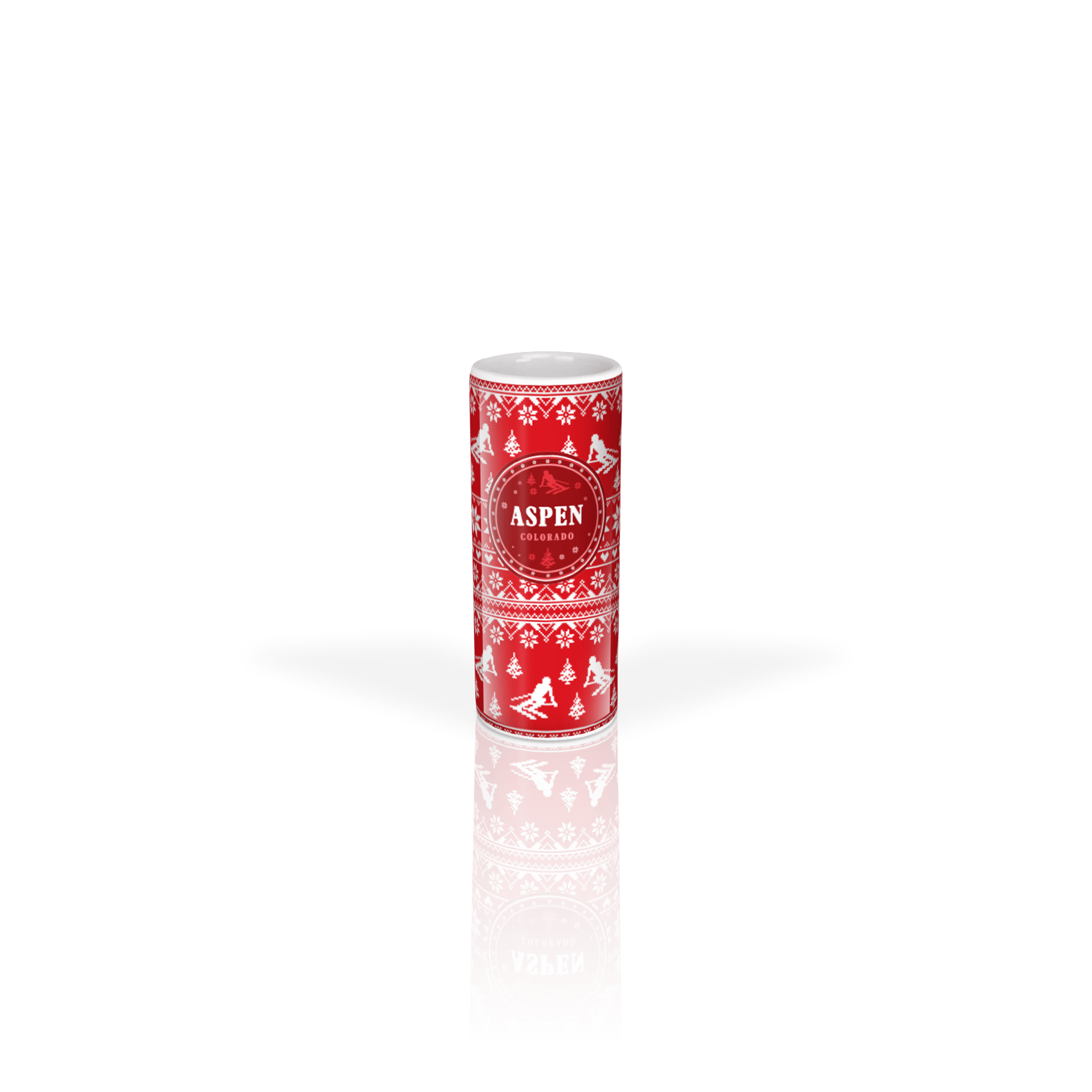 Ceramic Shooter 3oz White