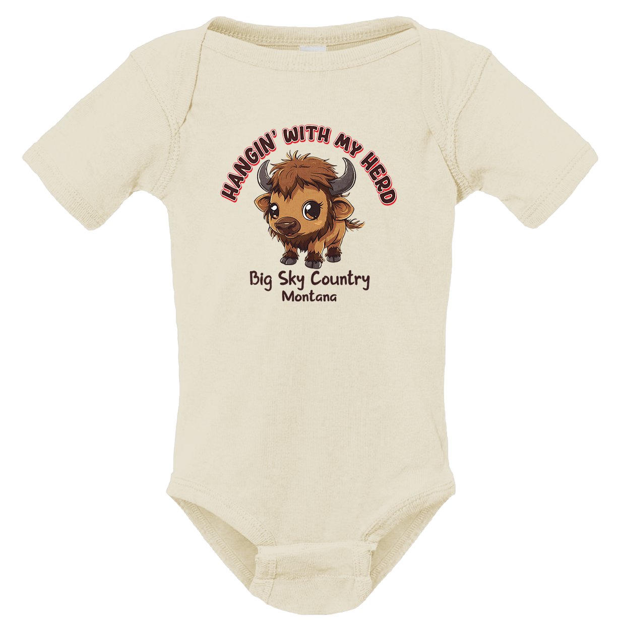 Baby Animal Bison