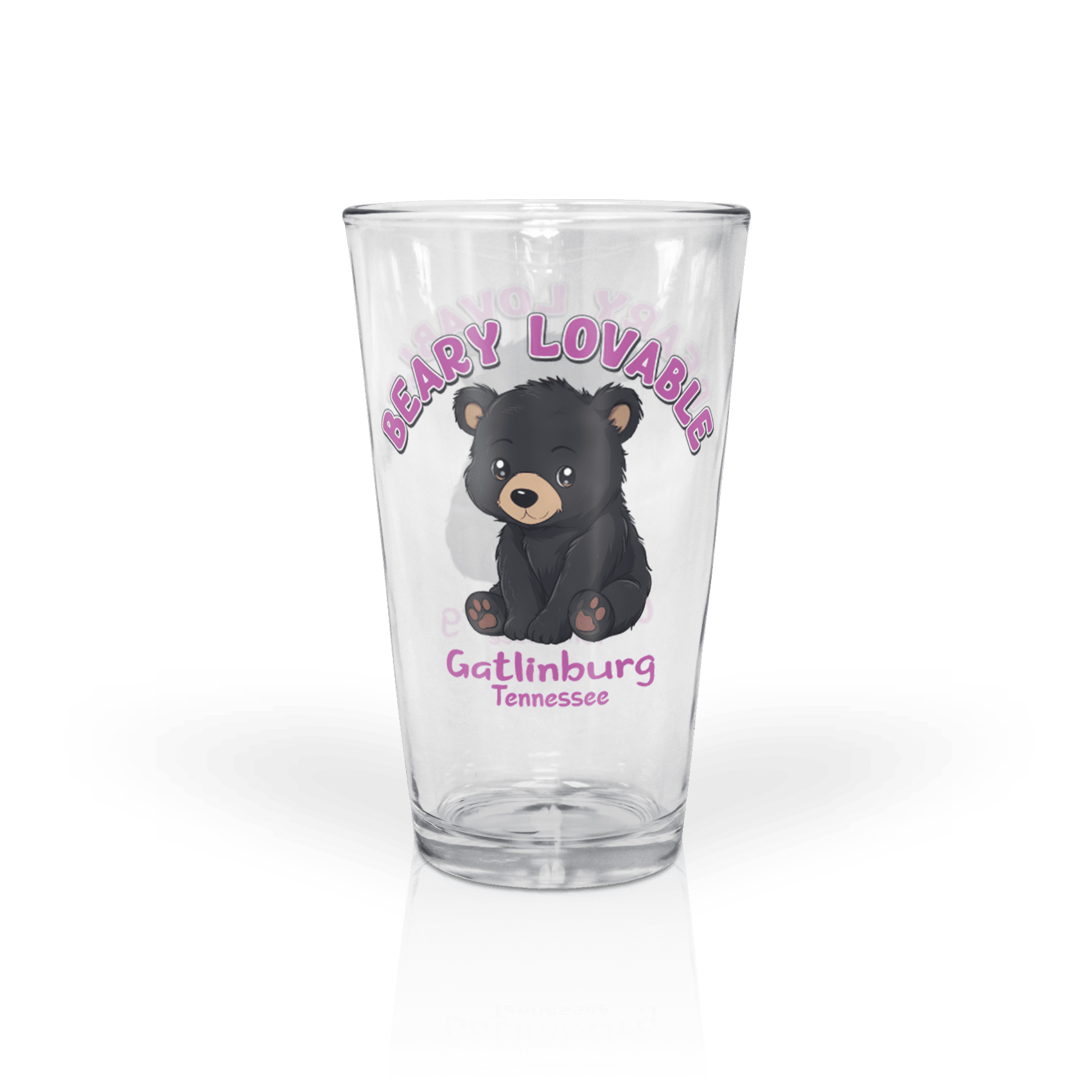 Clear 16 oz Pint Glass