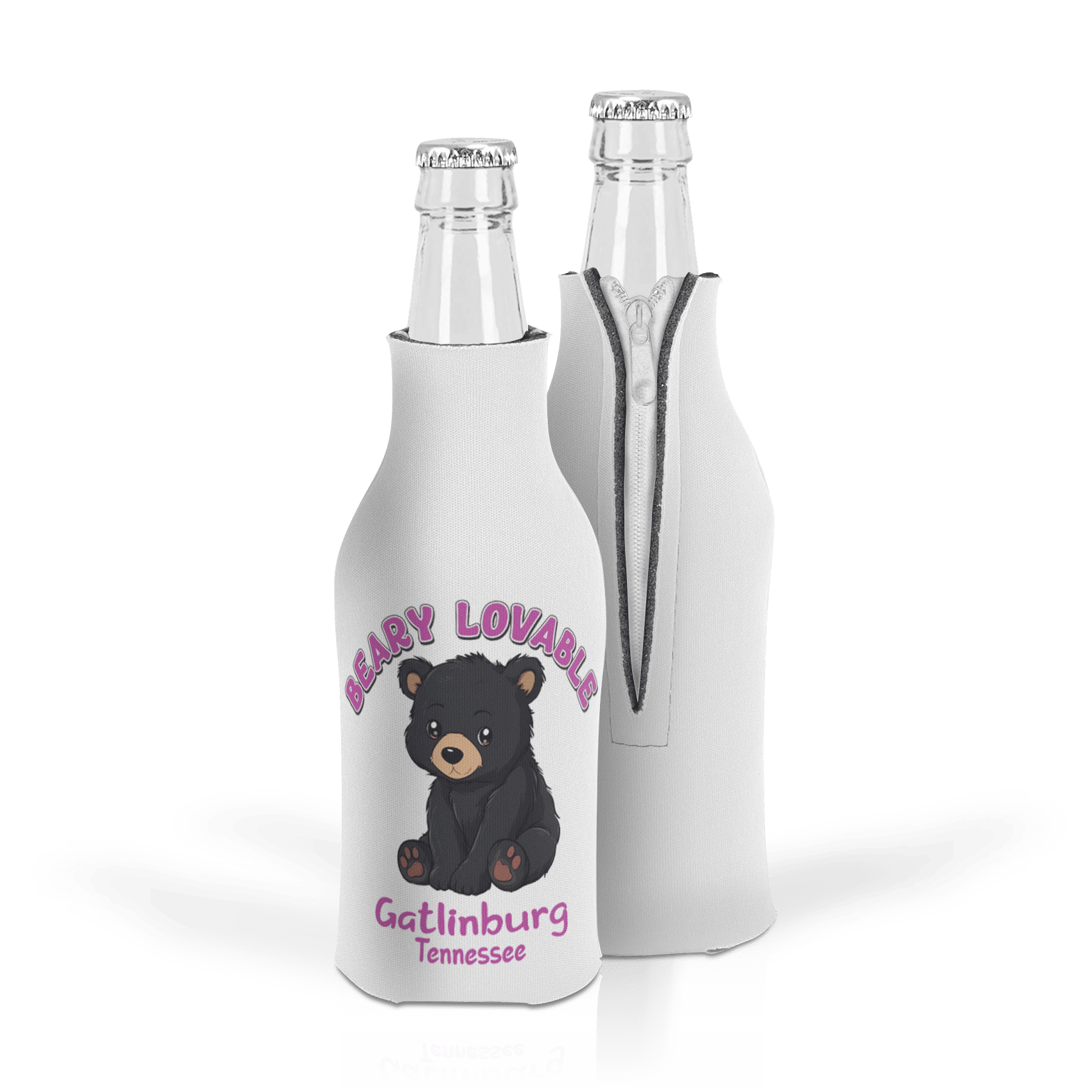 Scuba Foam Zippered Bottle