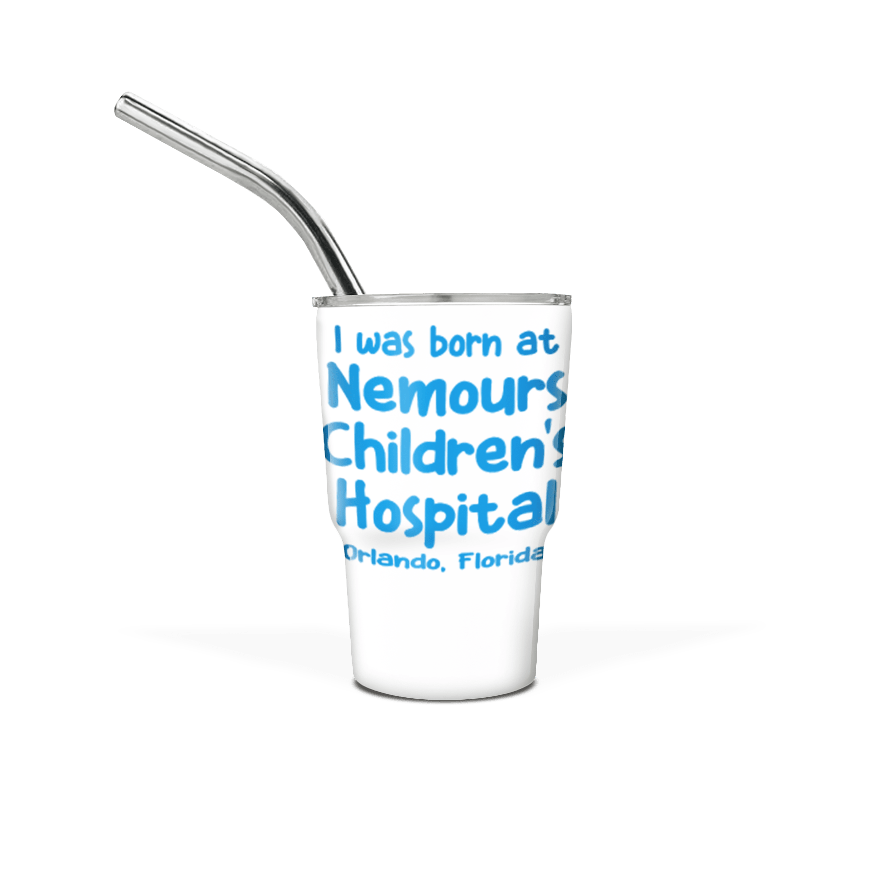 Mini 3 oz Tumbler with Straw