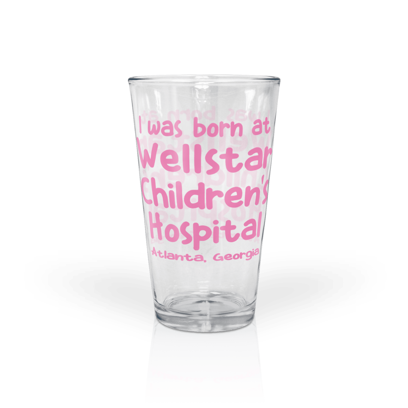 Clear 16 oz Pint Glass