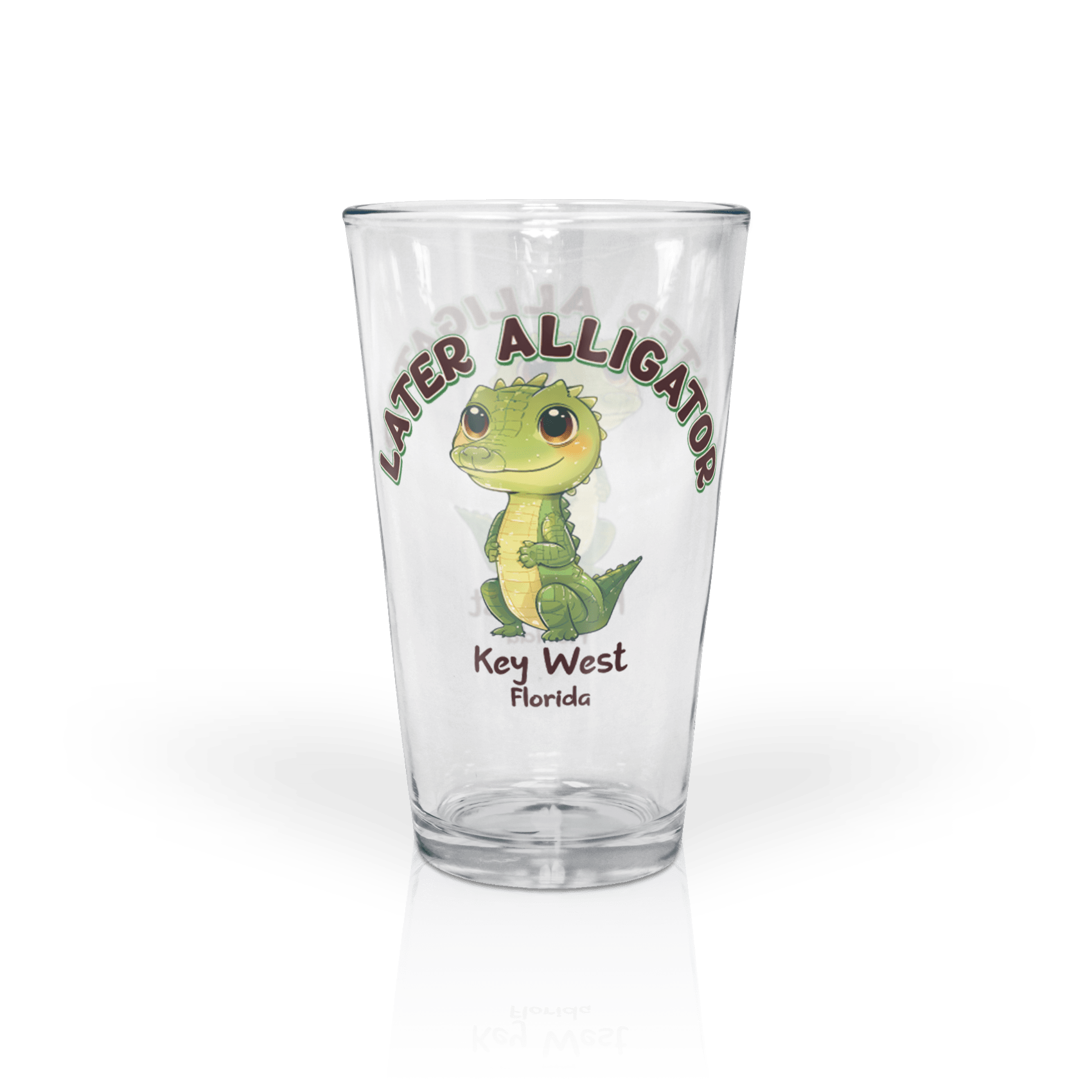 Clear 16 oz Pint Glass