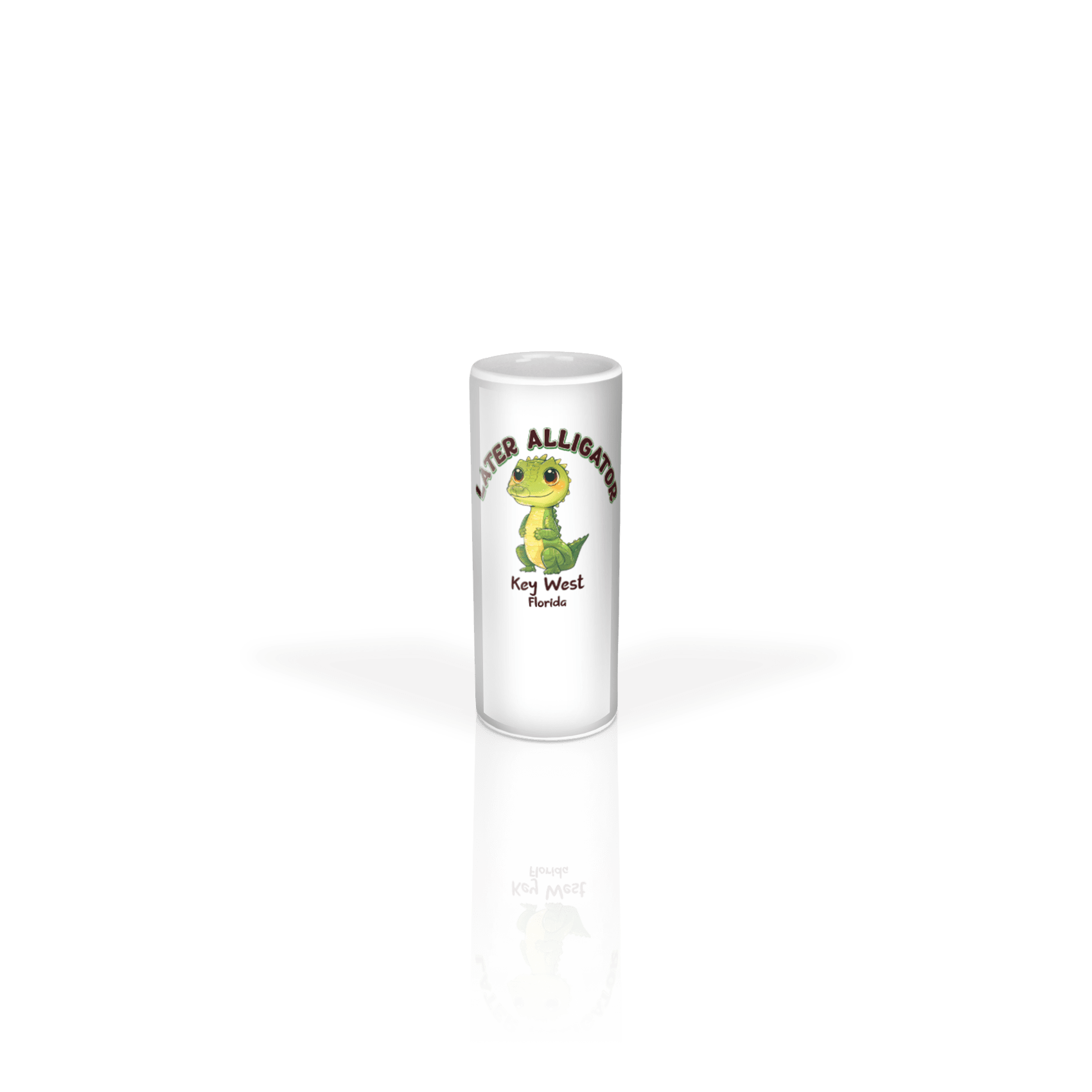 Ceramic Shooter 3oz White