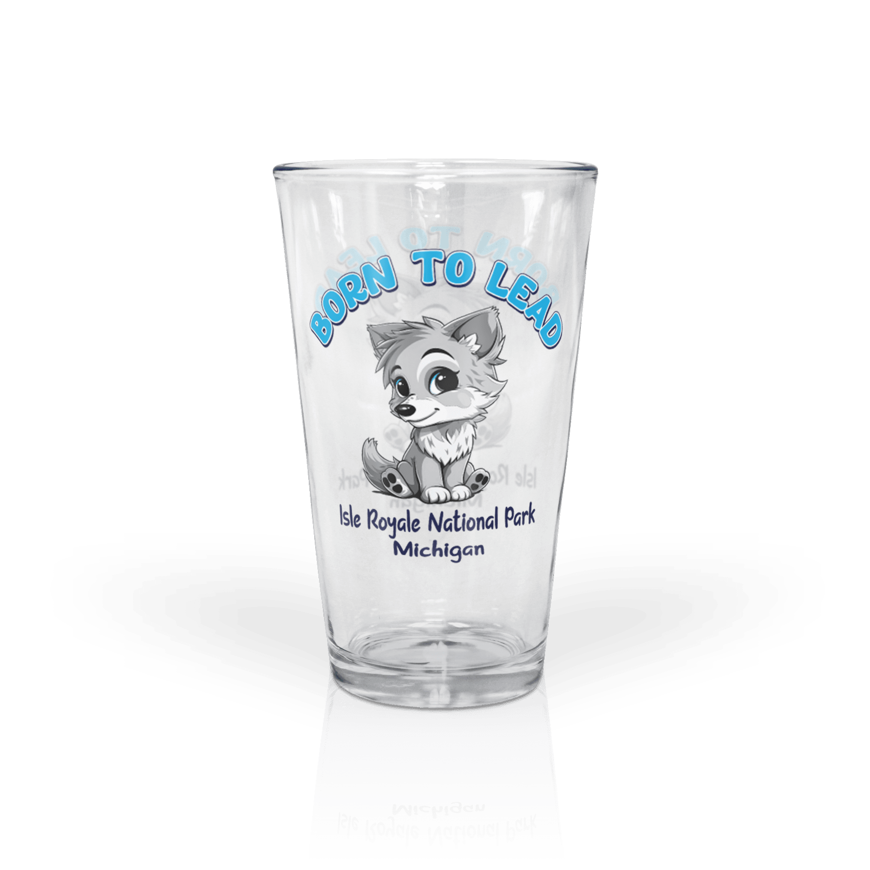 Clear 16 oz Pint Glass