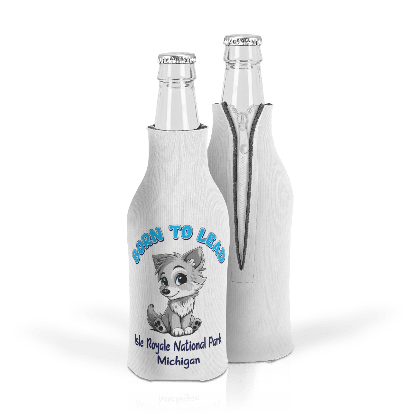 Scuba Foam Zippered Bottle