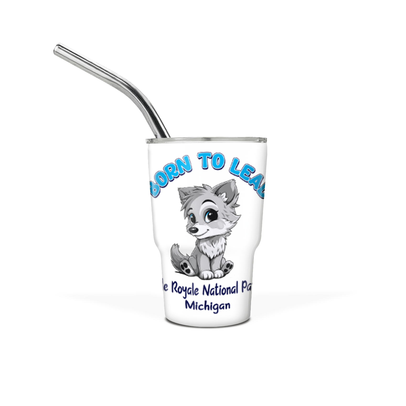 Mini 3 oz Tumbler with Straw