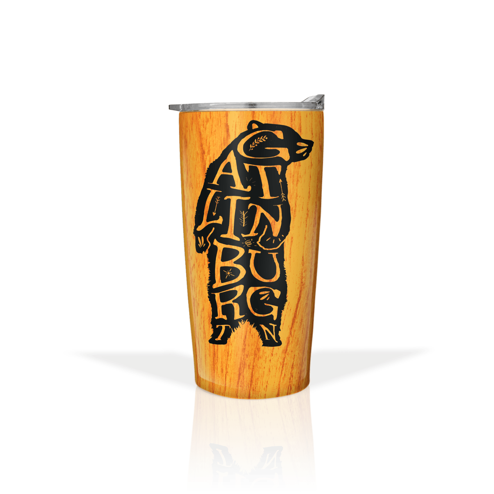 Standing Bear On Wood