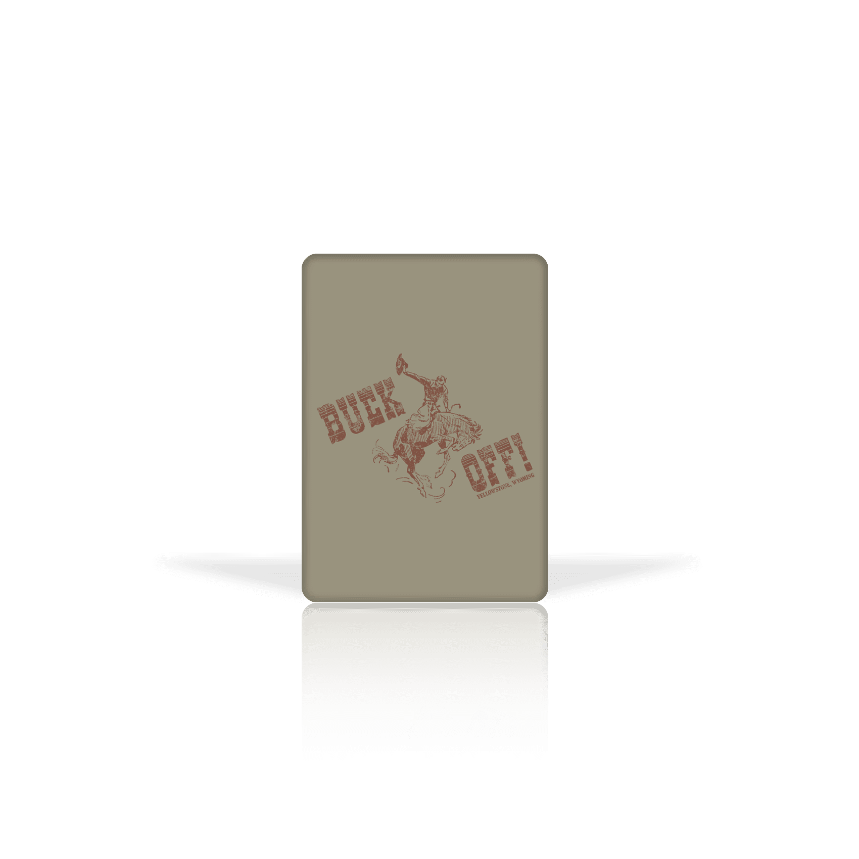Suede Magnet 2.5" x 3.5"