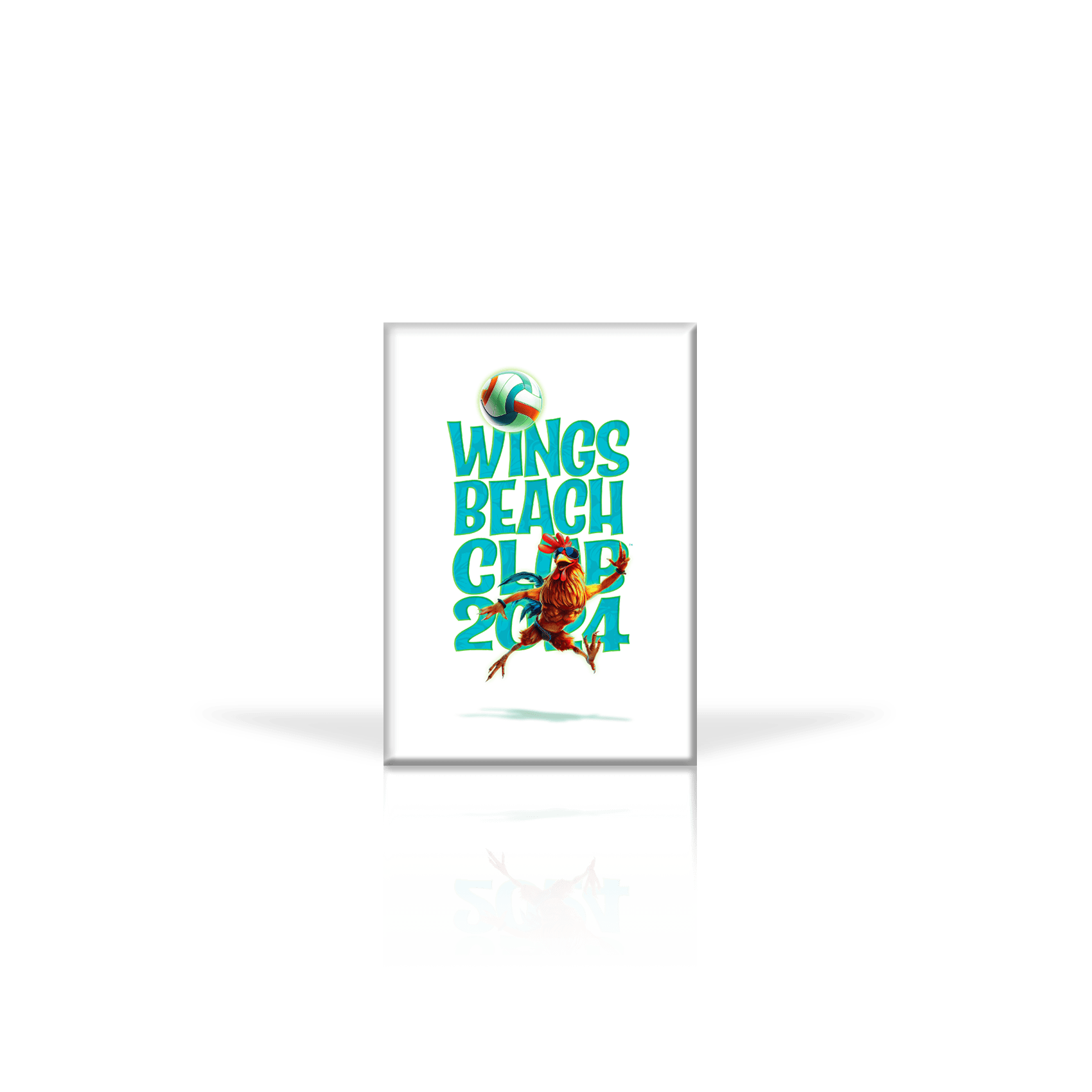 WBC Left Chest Oval Rust - Back MDJ Rooster-Text-Ocean