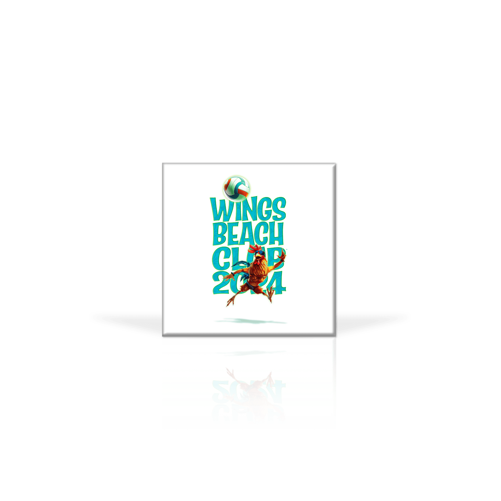 WBC Left Chest Oval Rust - Back MDJ Rooster-Text-Ocean