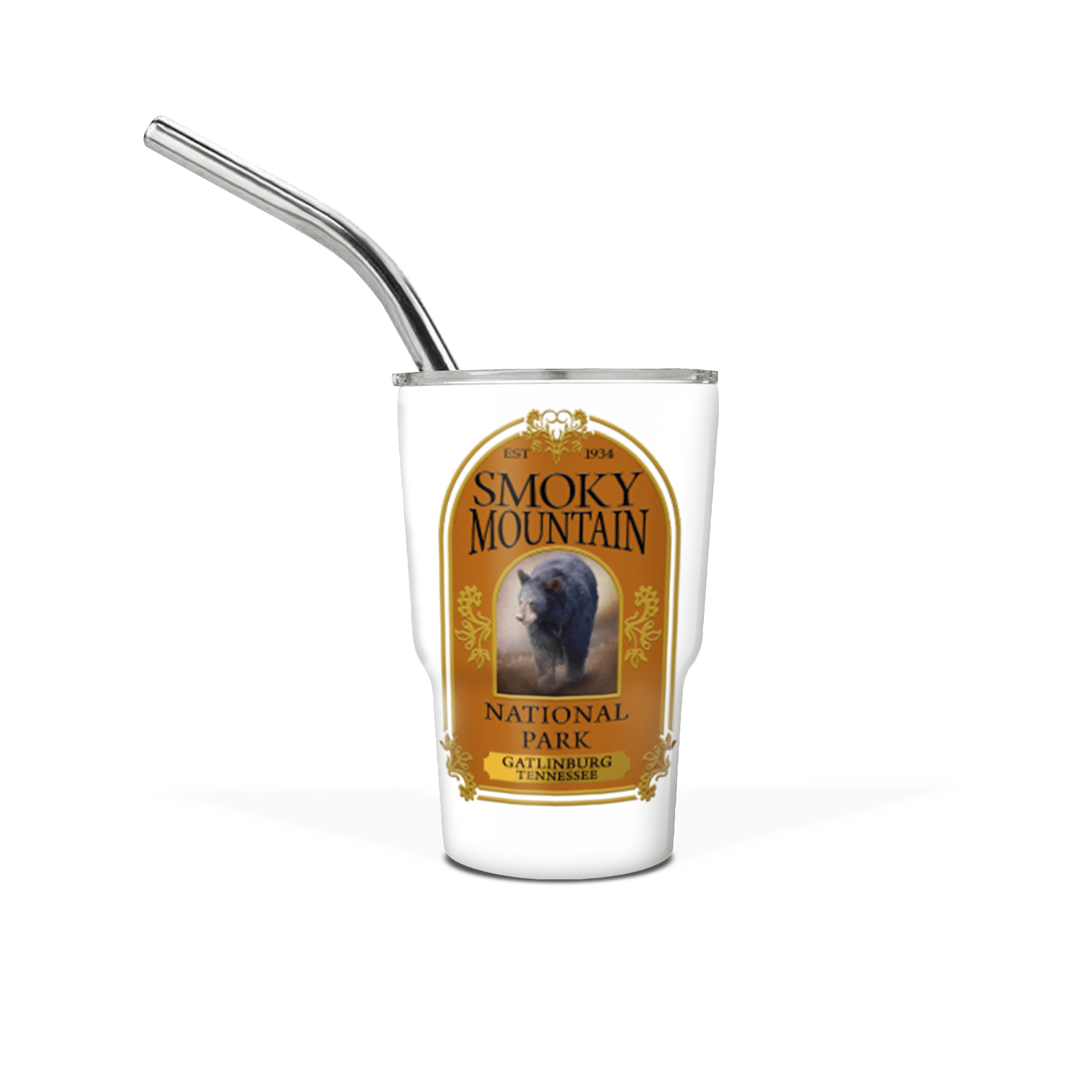 Mini 3 oz Tumbler with Straw