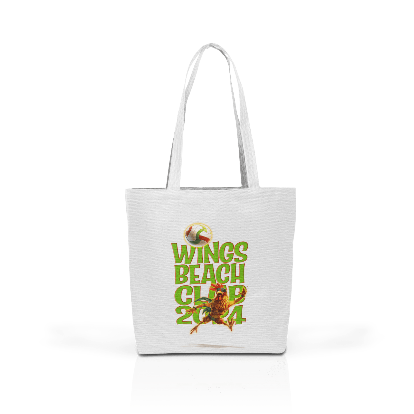 WBC Left Chest Oval  Rust- Back MDJ Rooster-Text-Green