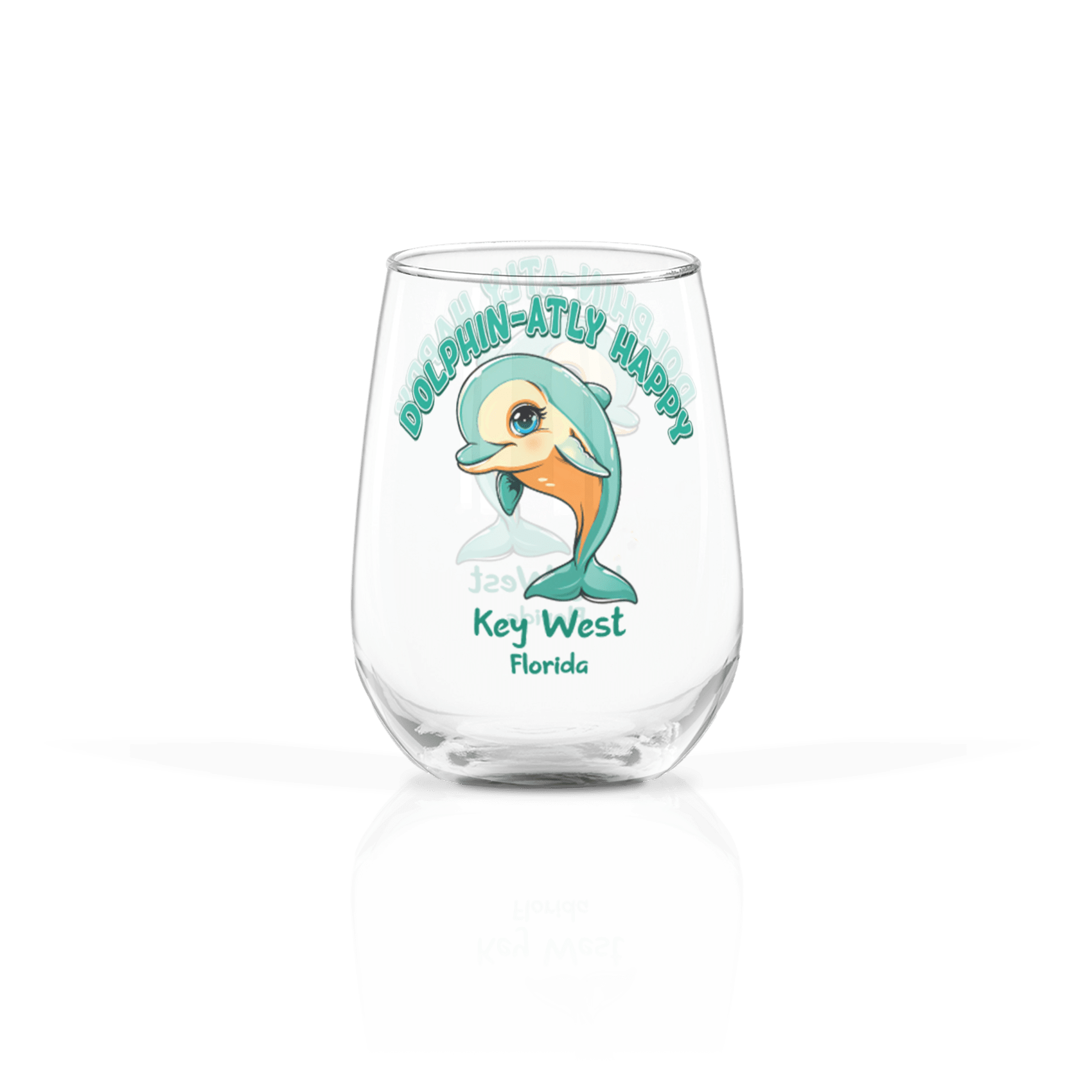 Clear 17oz Stemless Wine Glass