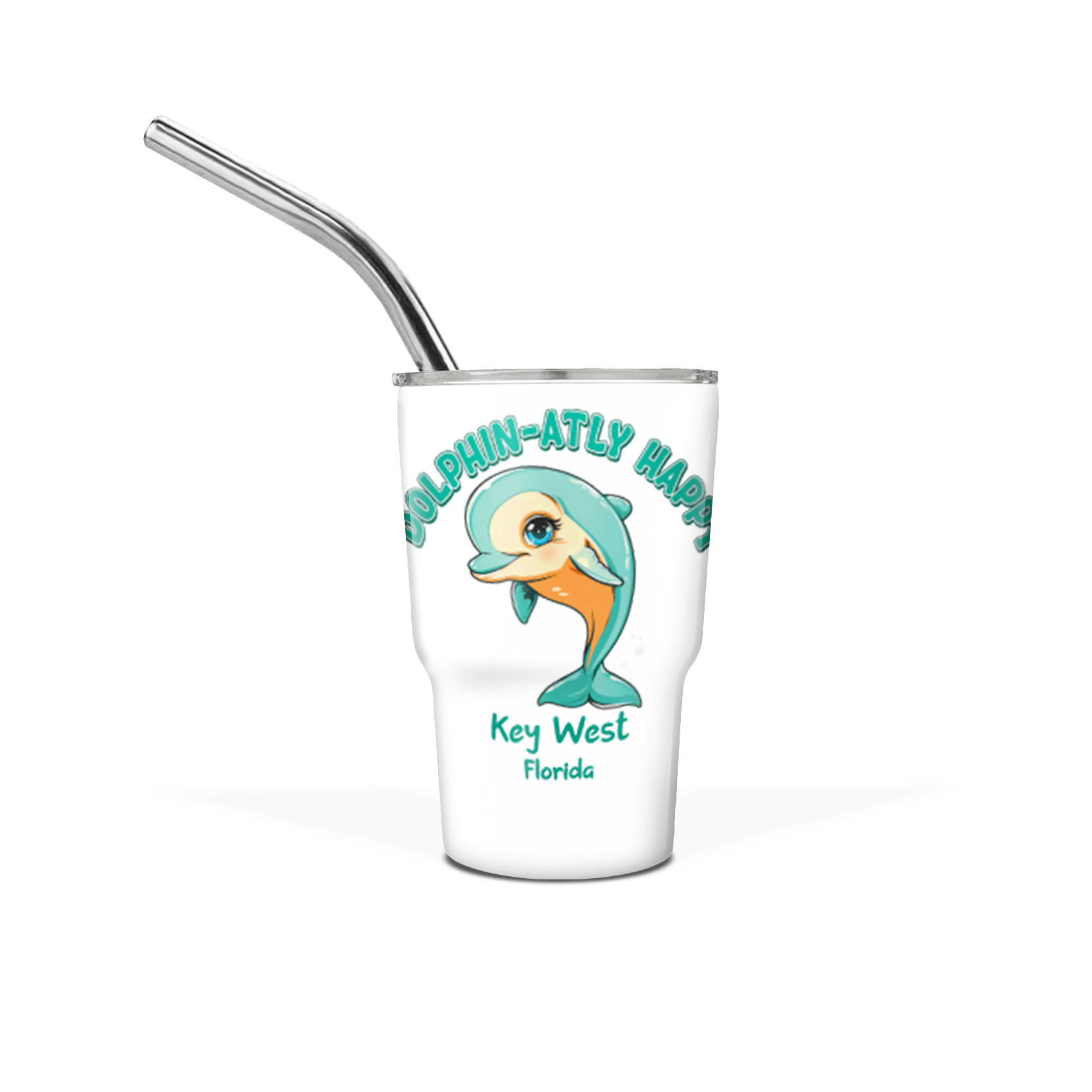 Mini 3 oz Tumbler with Straw