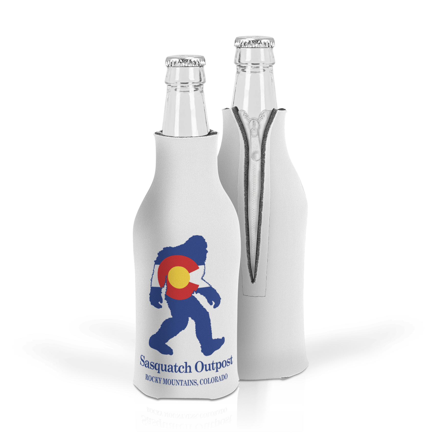Scuba Foam Zippered Bottle