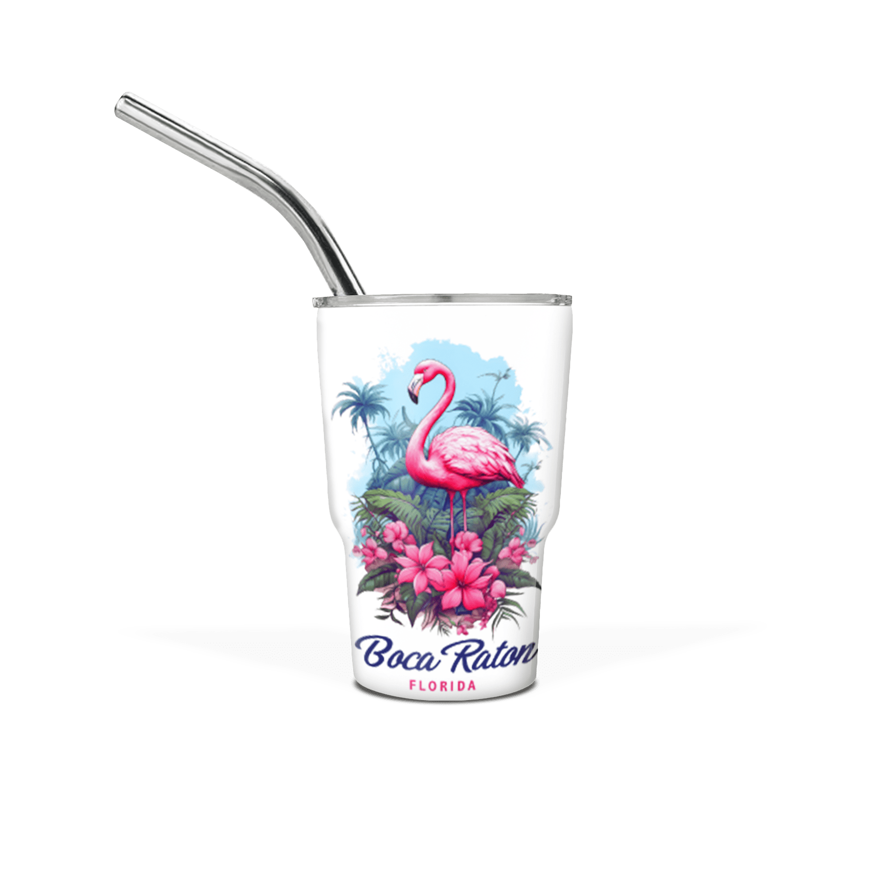 Botanical Flamingo
