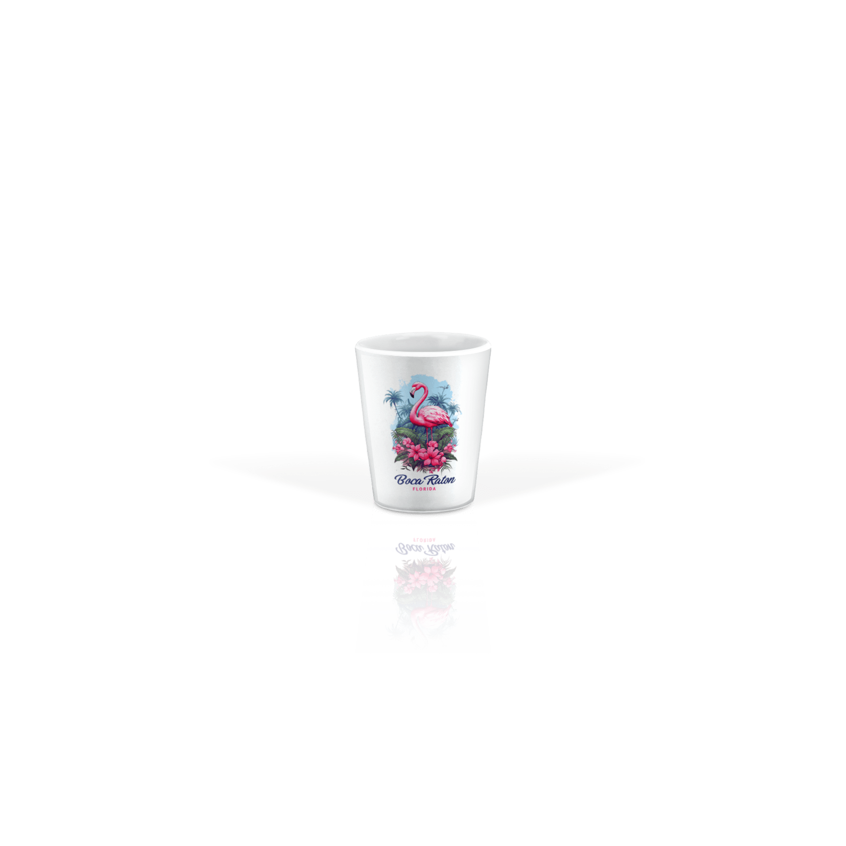 Botanical Flamingo