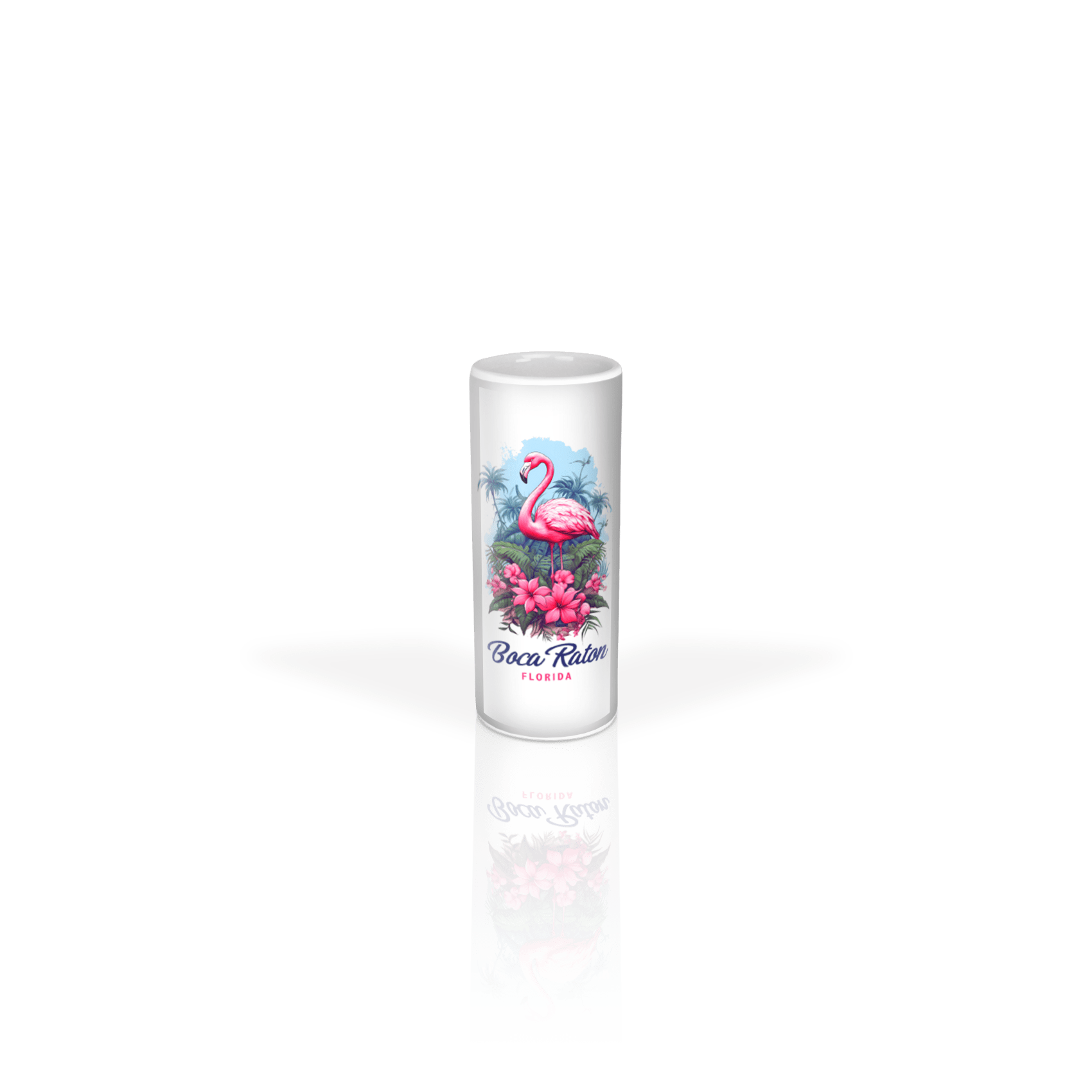 Botanical Flamingo