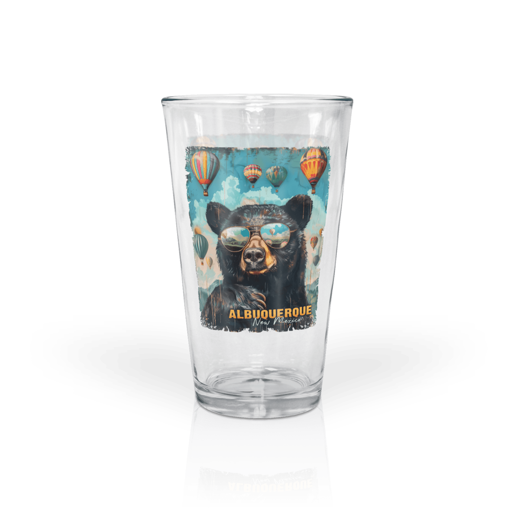 Clear 16 oz Pint Glass