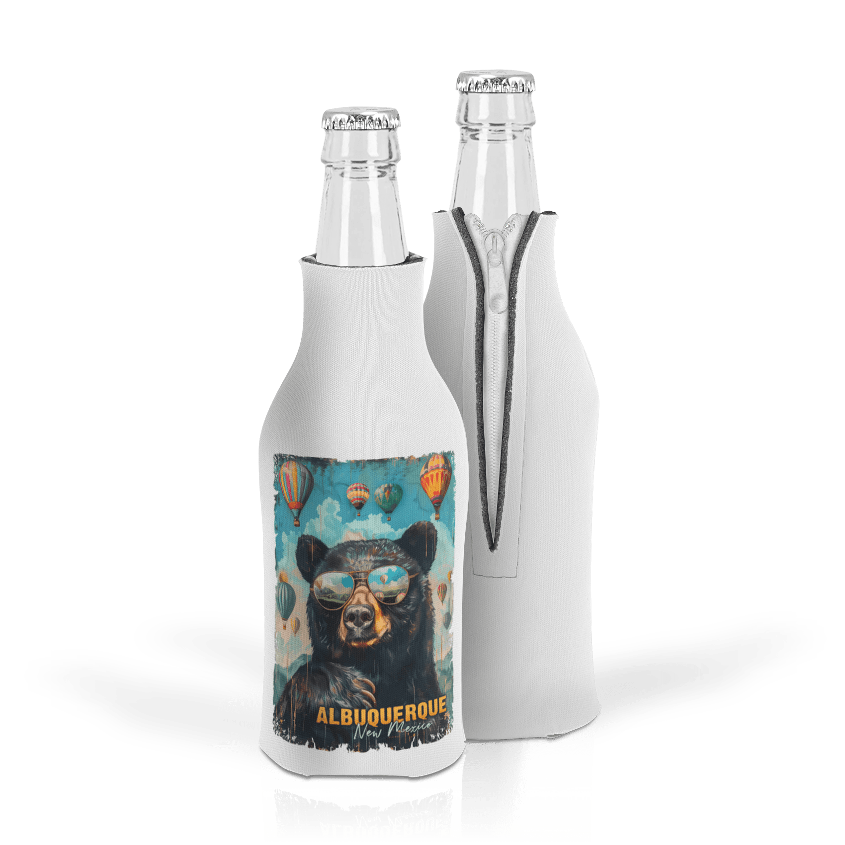 Scuba Foam Zippered Bottle