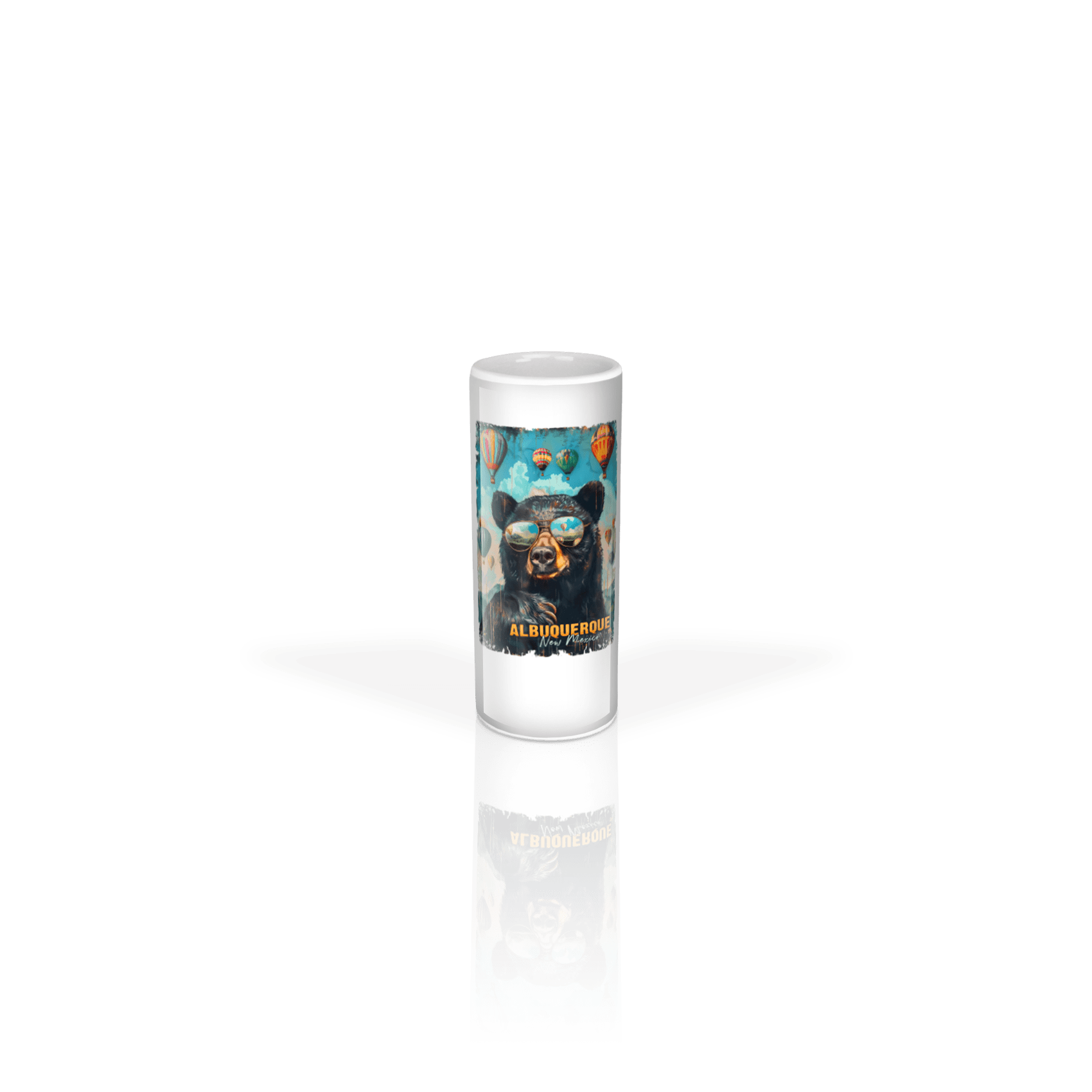 Ceramic Shooter 3oz White