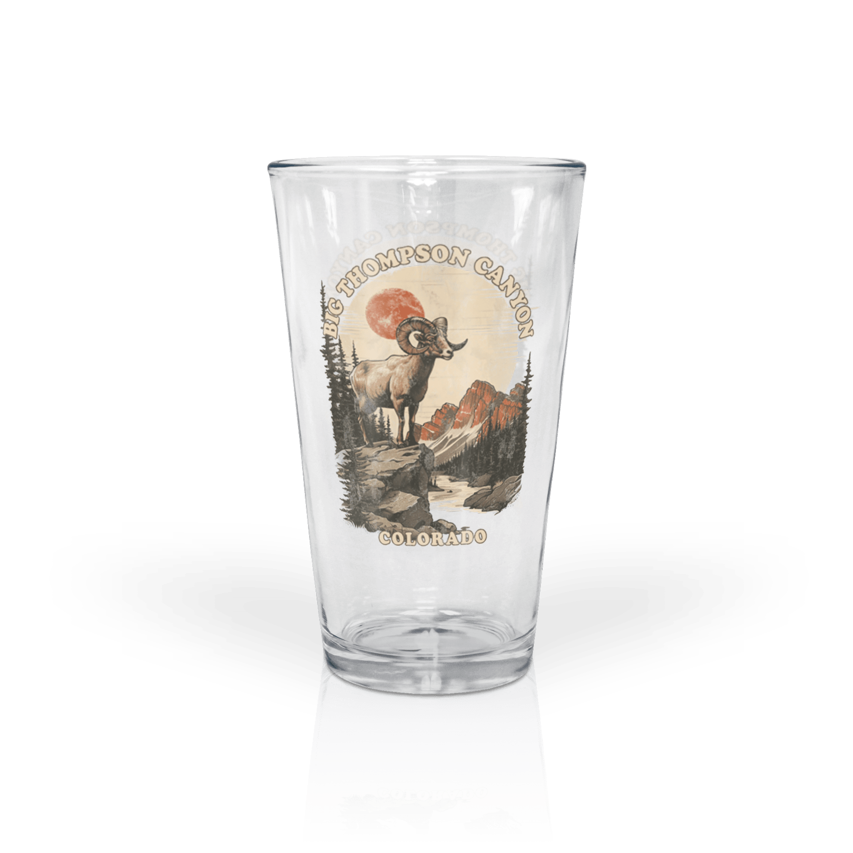 Clear 16 oz Pint Glass