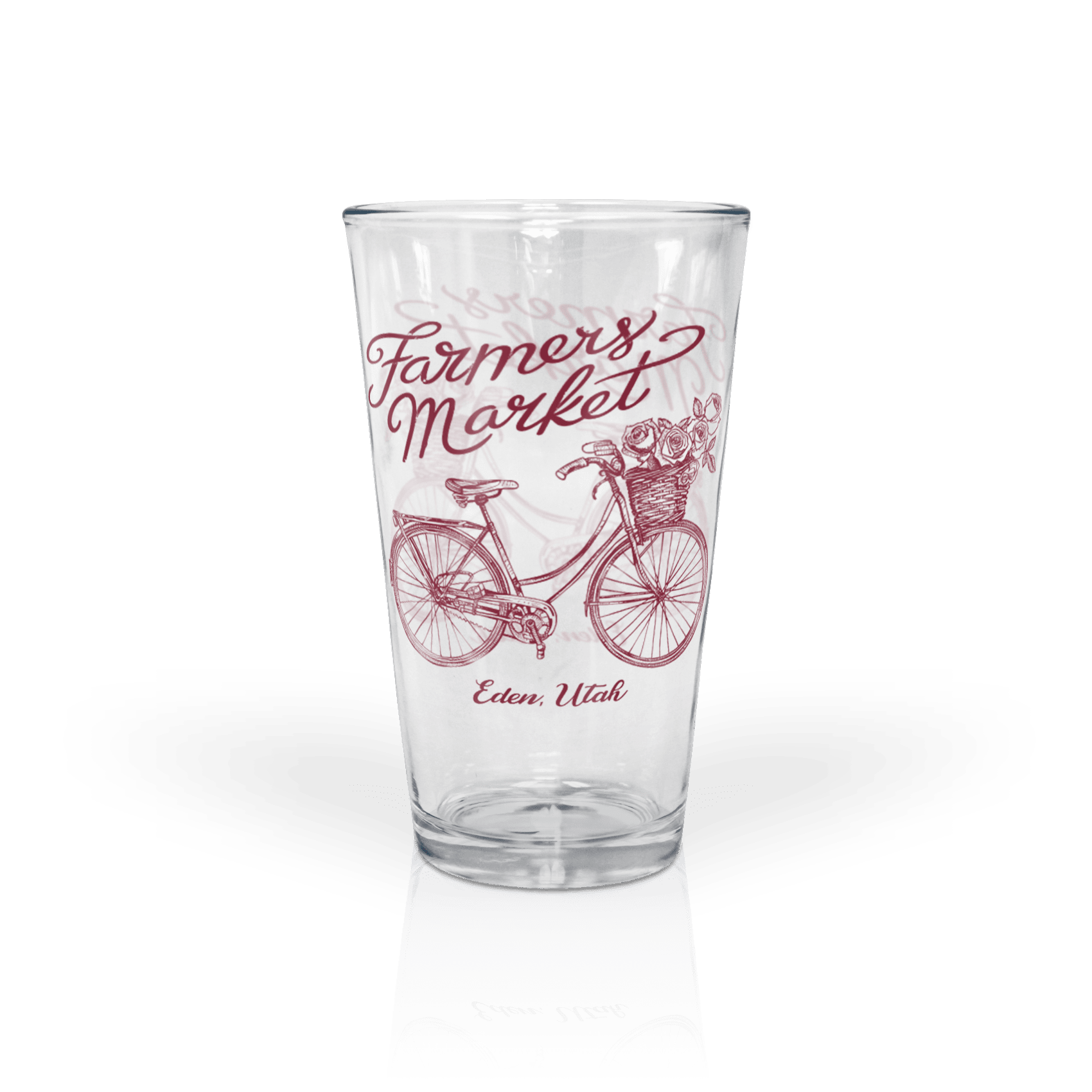 Clear 16 oz Pint Glass