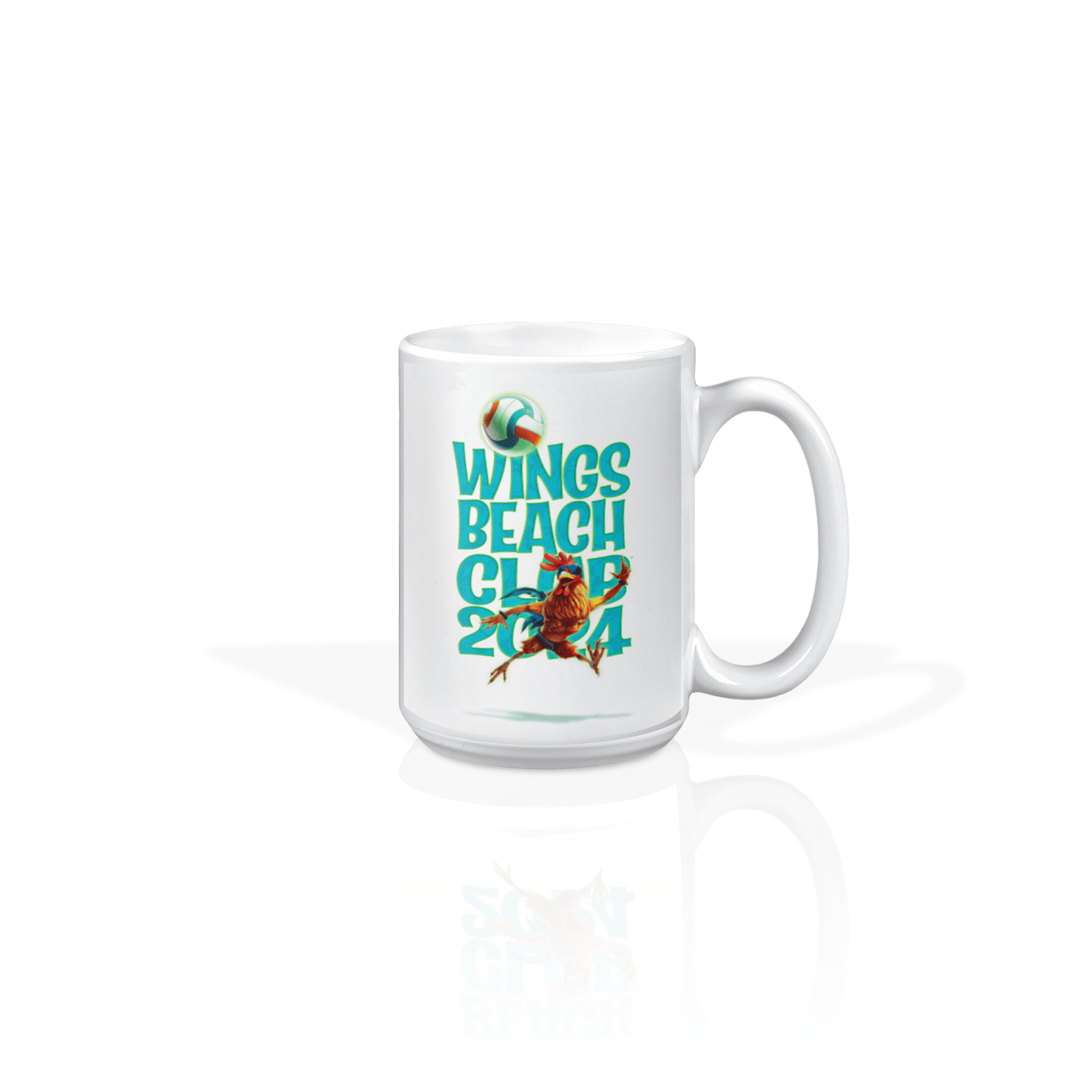 WBC Left Chest Linear Rust - Back MDJ Rooster-Text-Ocean