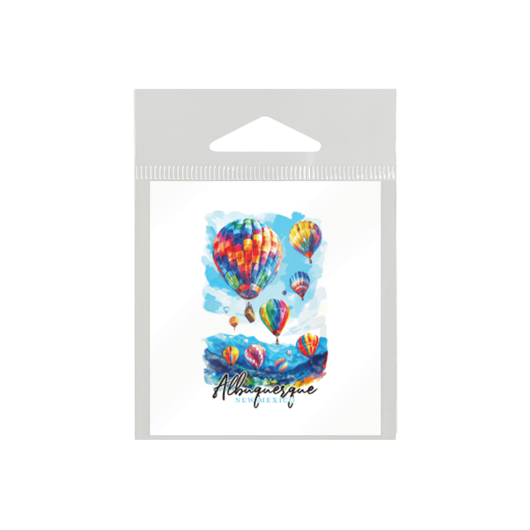 Balloon Fiesta Watercolor