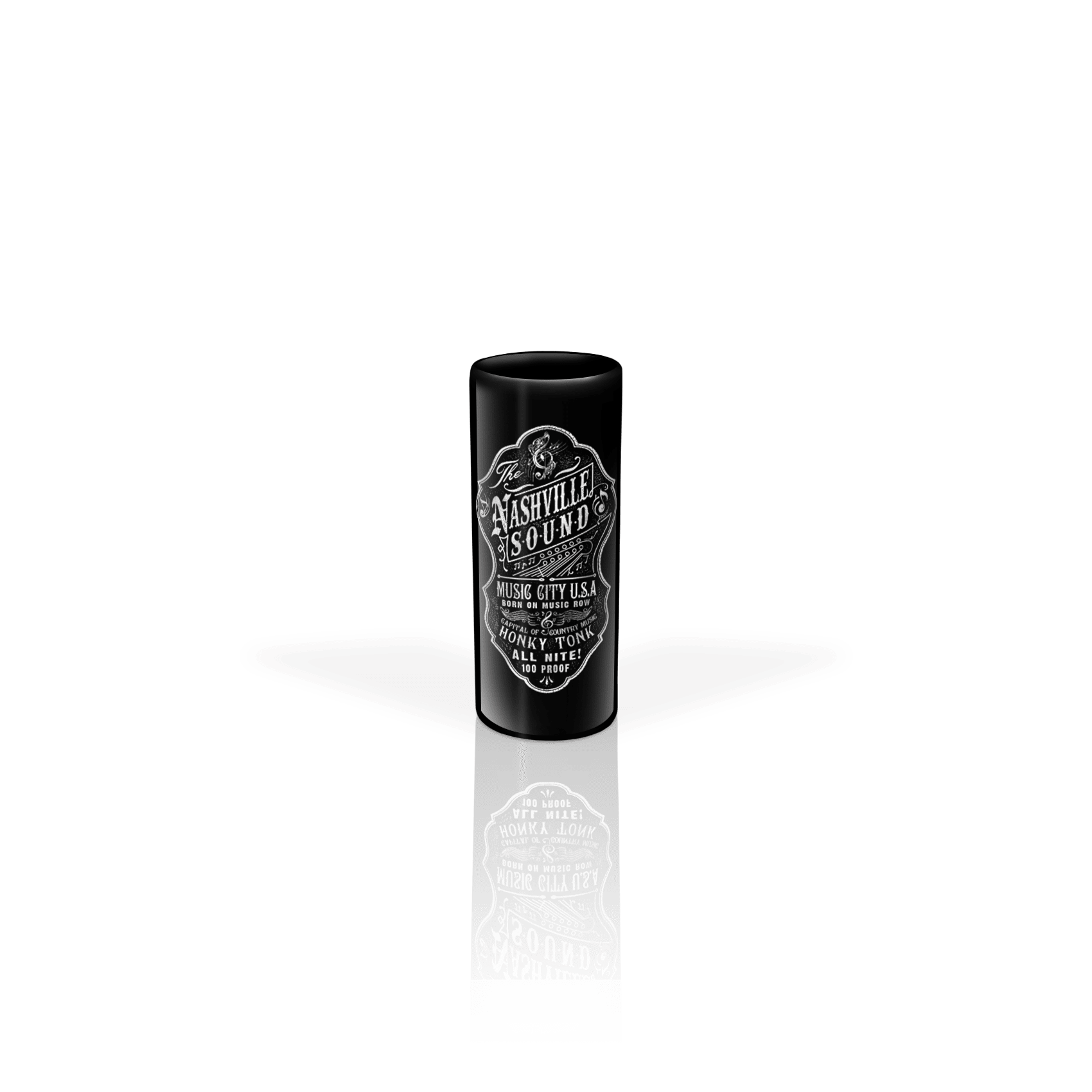 Ceramic Shooter 3oz Black