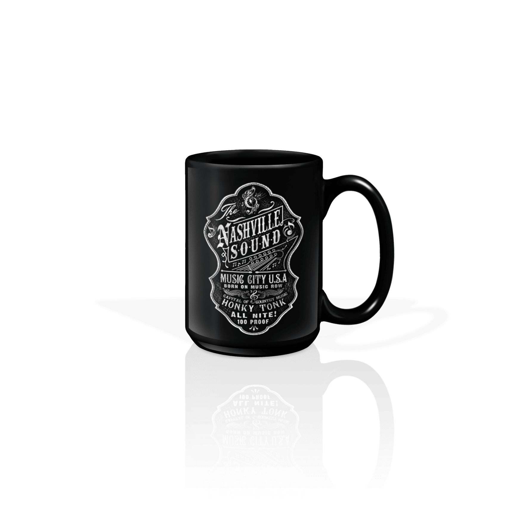 Ceramic 15oz Mug Black