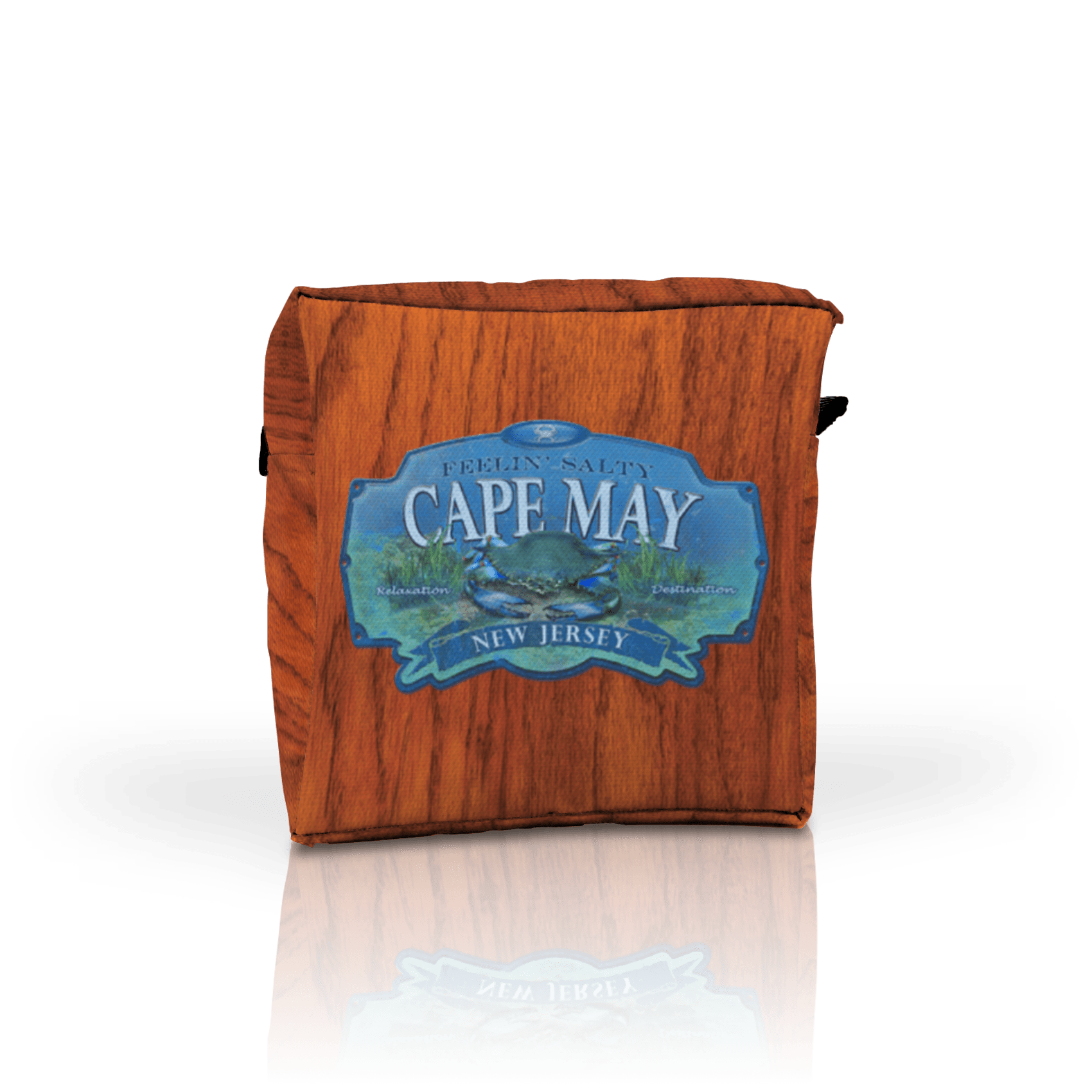 Blue Claw on Mahogany