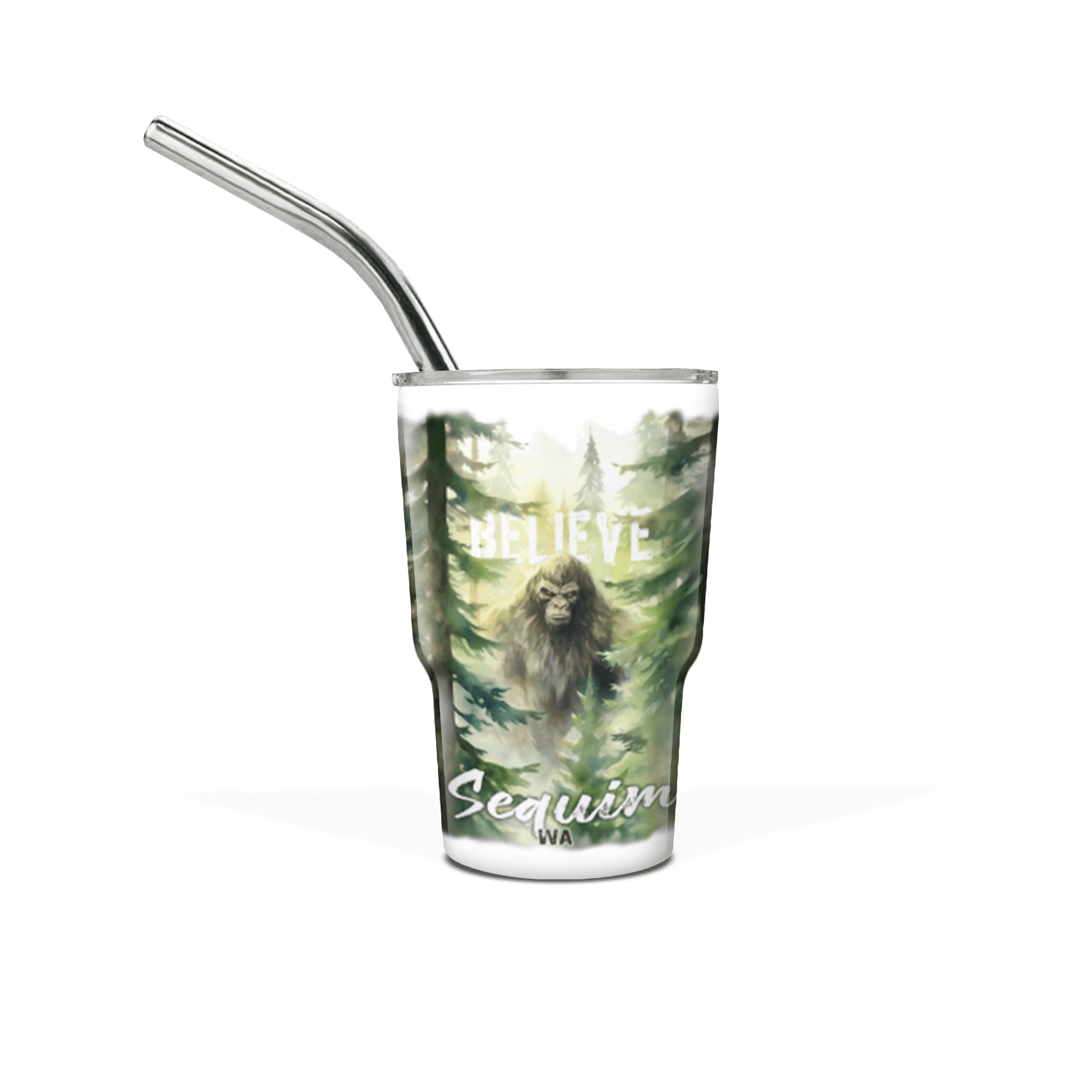 Mini 3 oz Tumbler with Straw