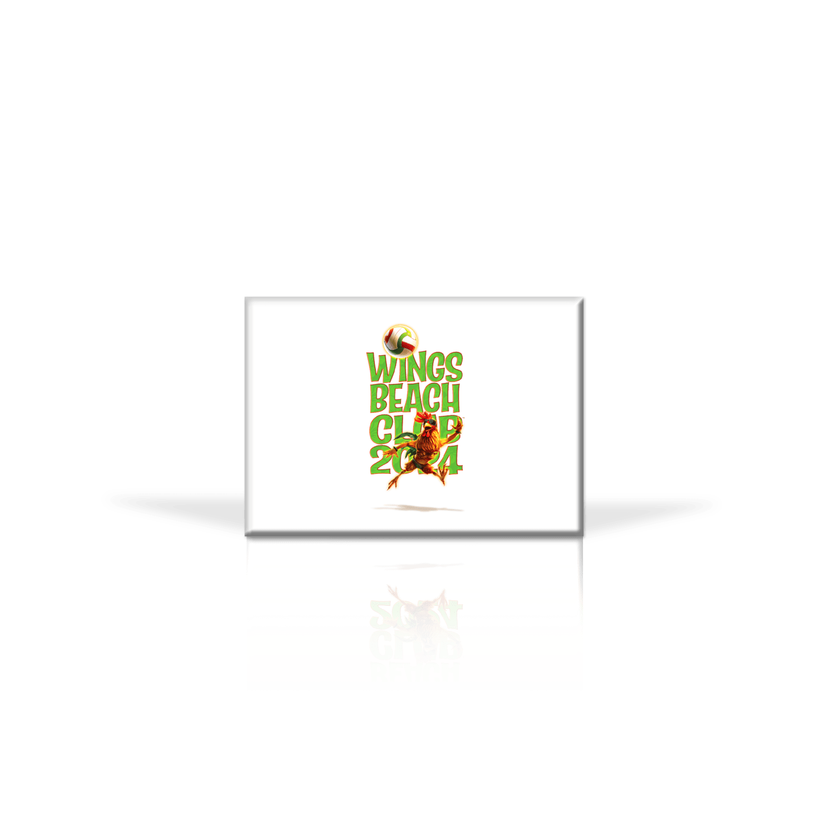 WBC Left Chest Linear Rust - Back MDJ Rooster-Text-Green