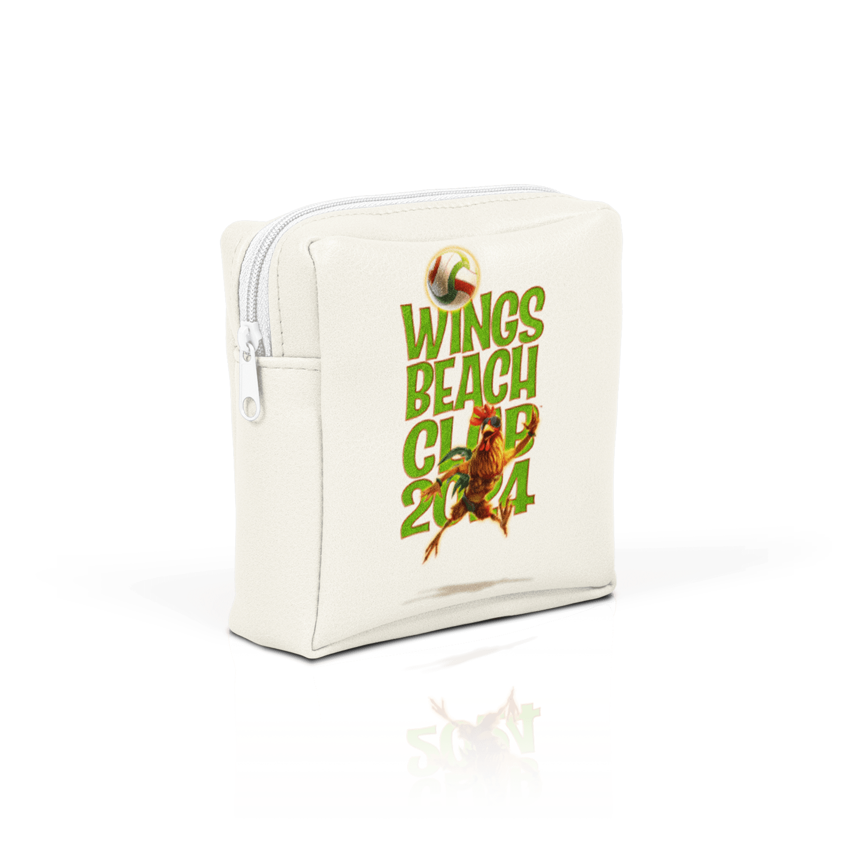 WBC Left Chest Linear Rust - Back MDJ Rooster-Text-Green