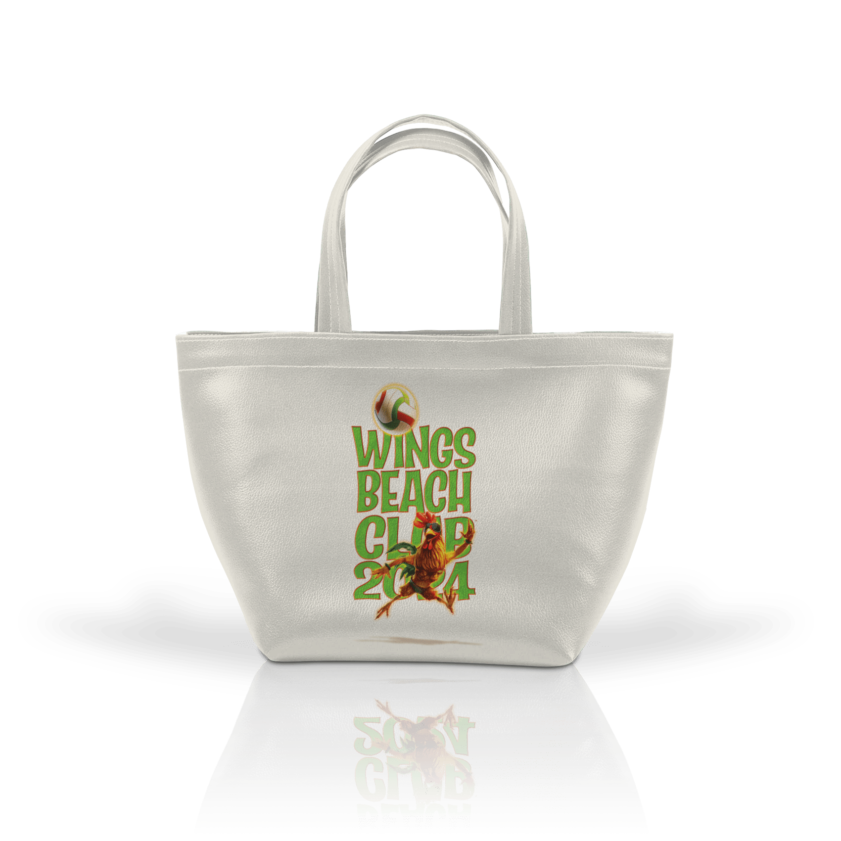 WBC Left Chest Linear Rust - Back MDJ Rooster-Text-Green