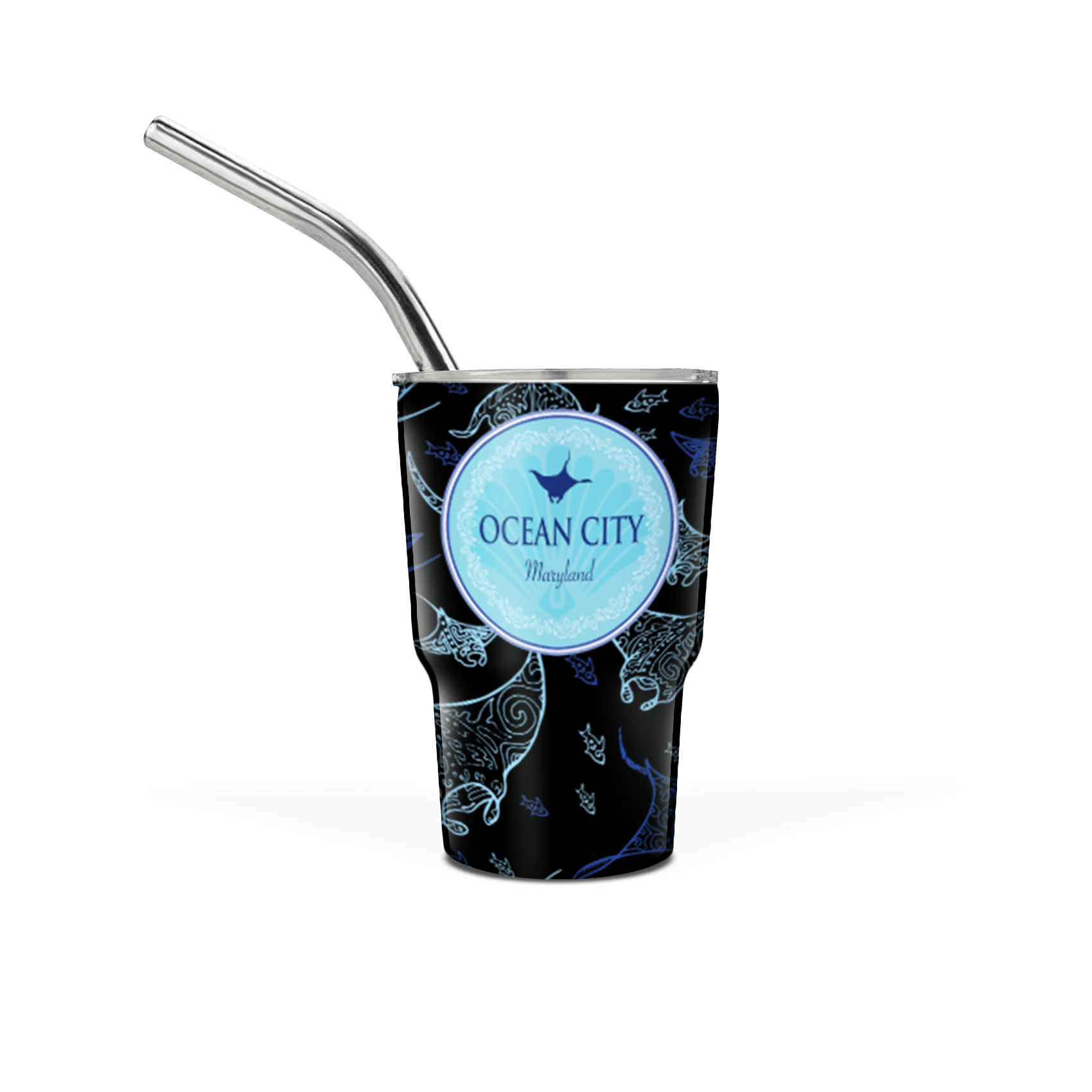 Mini 3 oz Tumbler with Straw