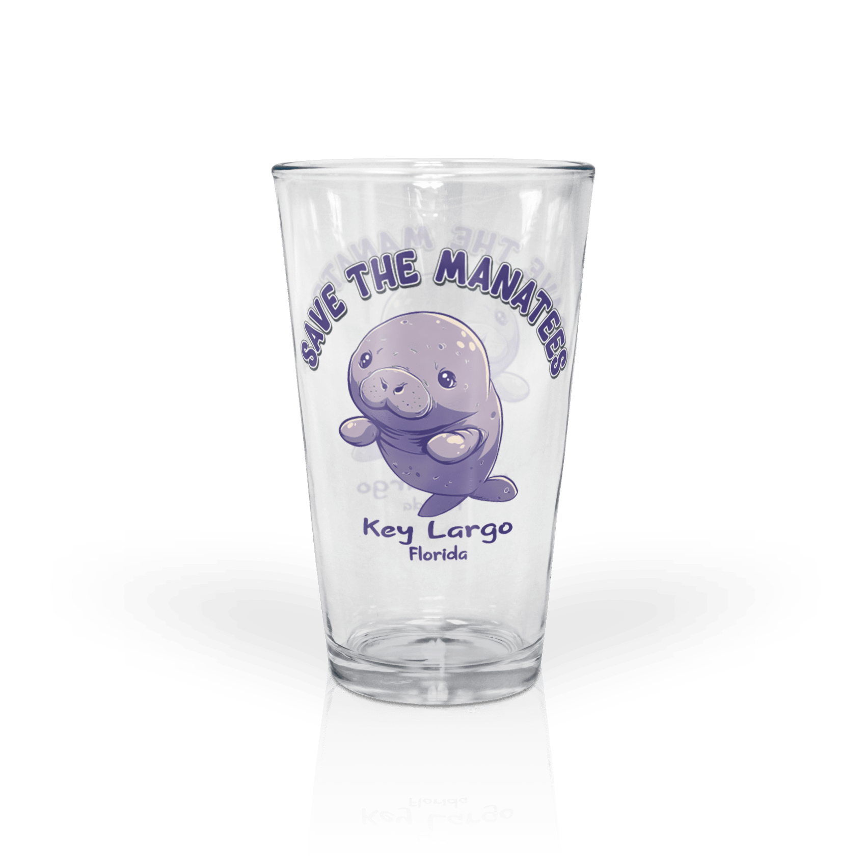 Clear 16 oz Pint Glass