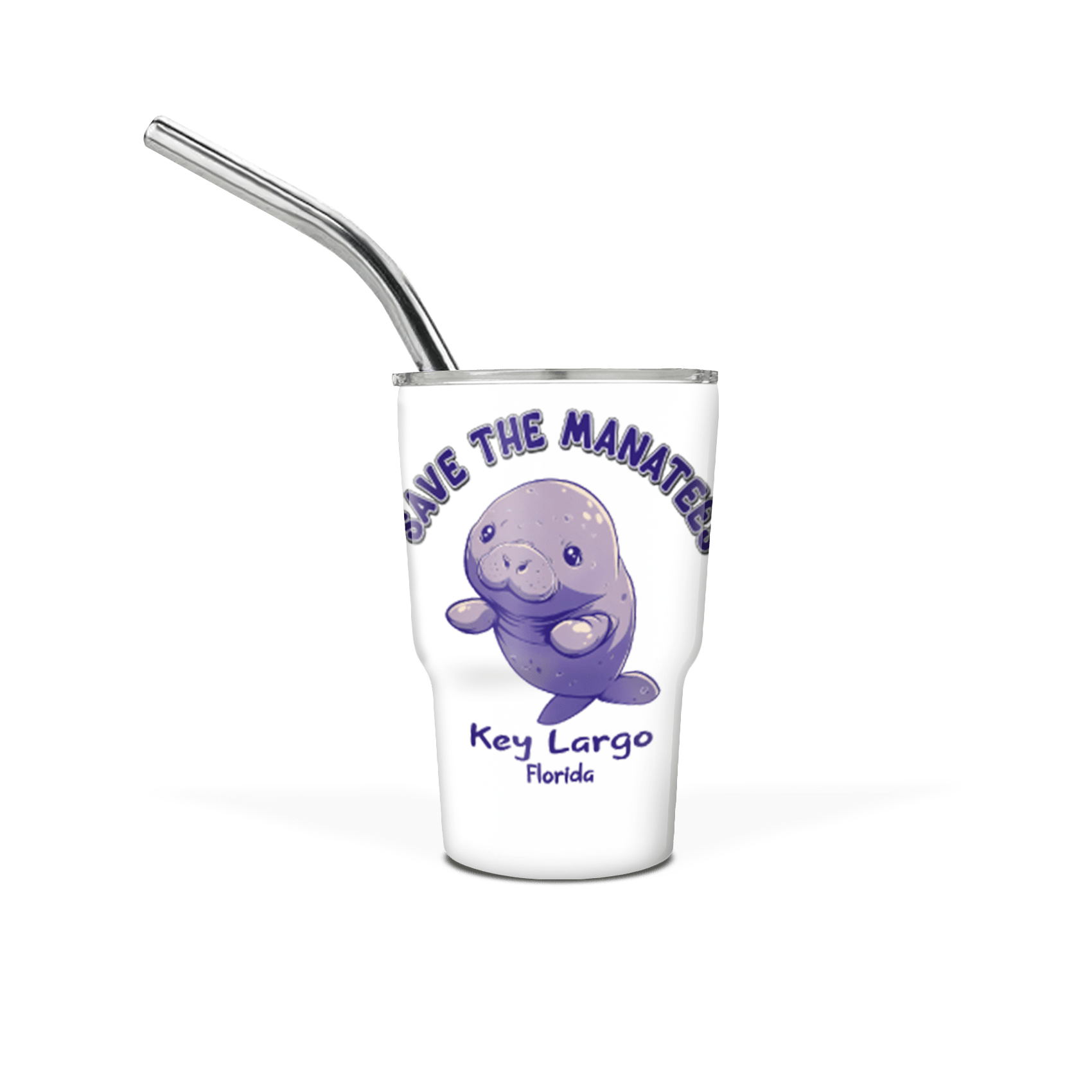 Mini 3 oz Tumbler with Straw