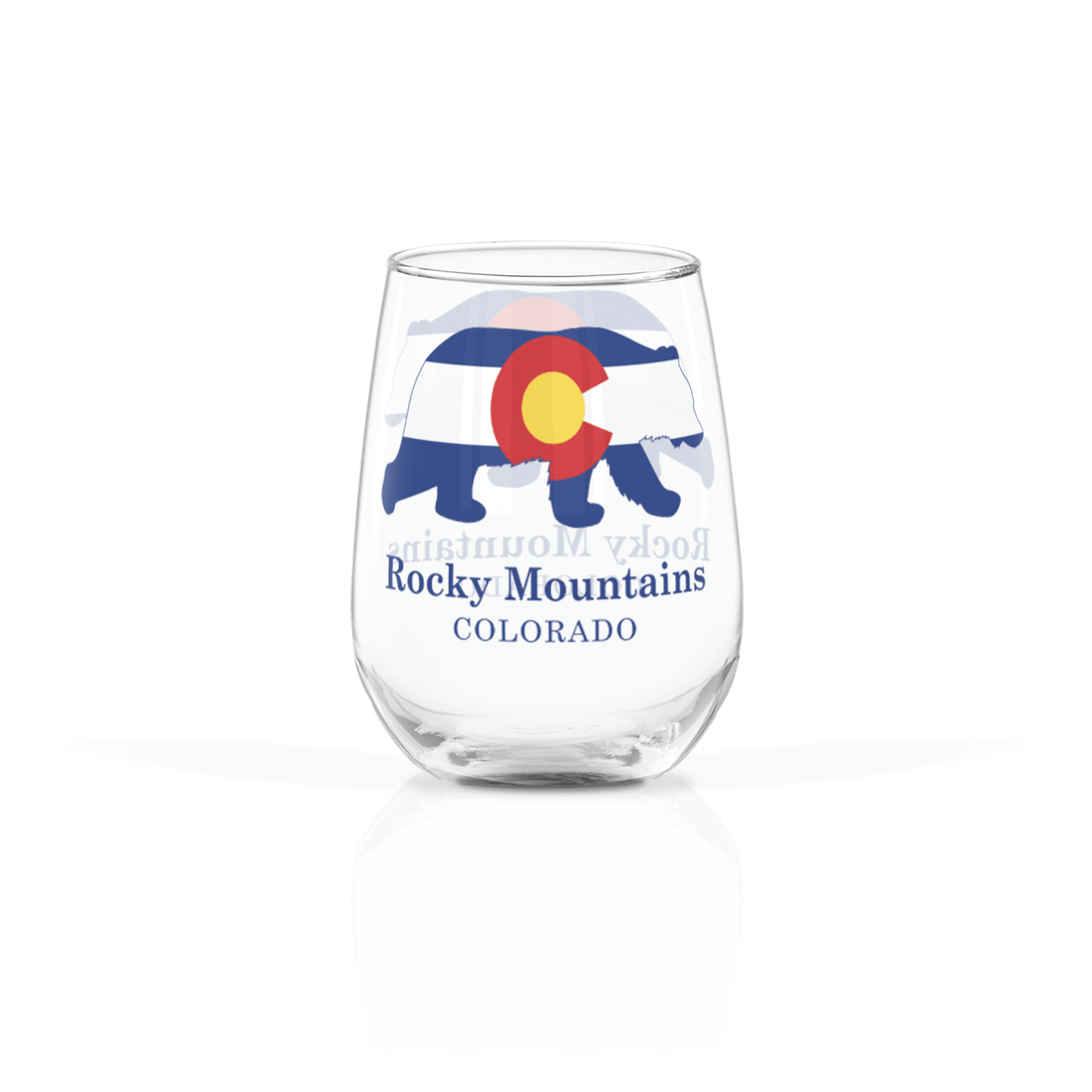 Clear 17oz Stemless Wine Glass