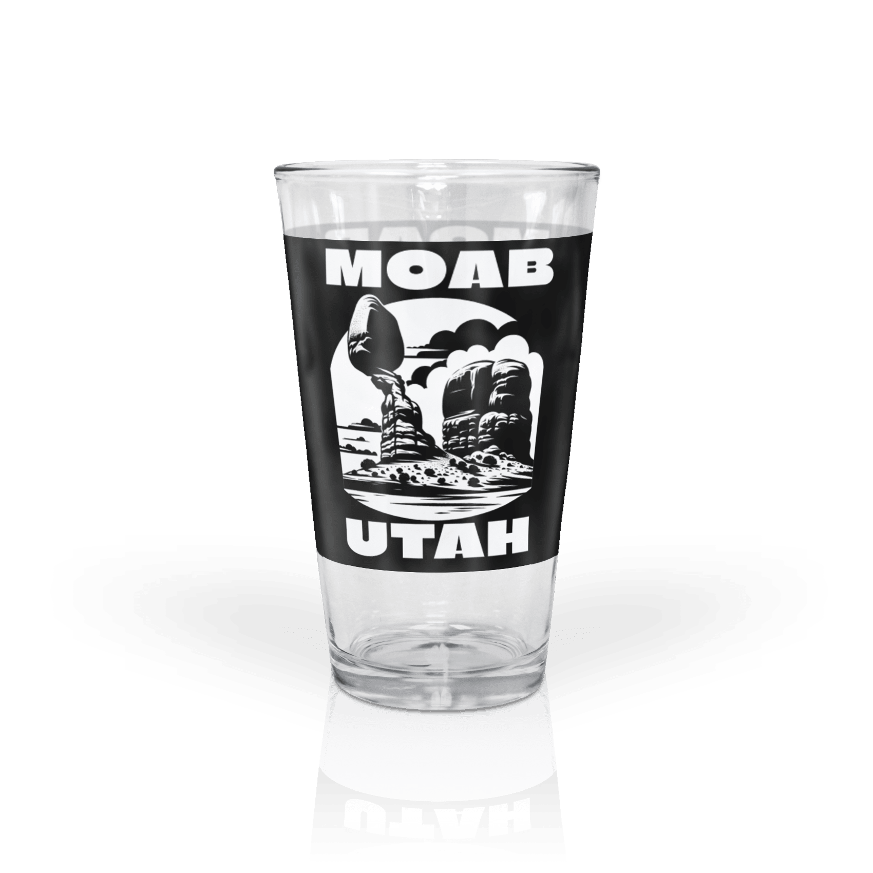 Clear 16 oz Pint Glass